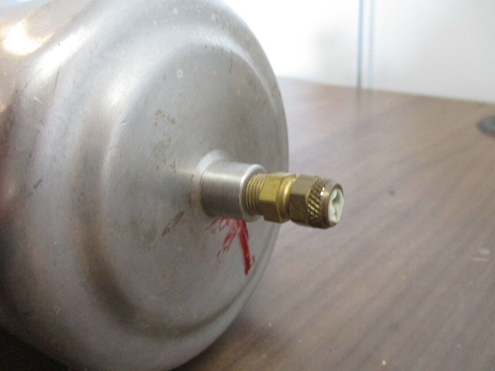 Cherry-Burrell Air Actuated Valve Size: 2¼" Stainless Steel Used