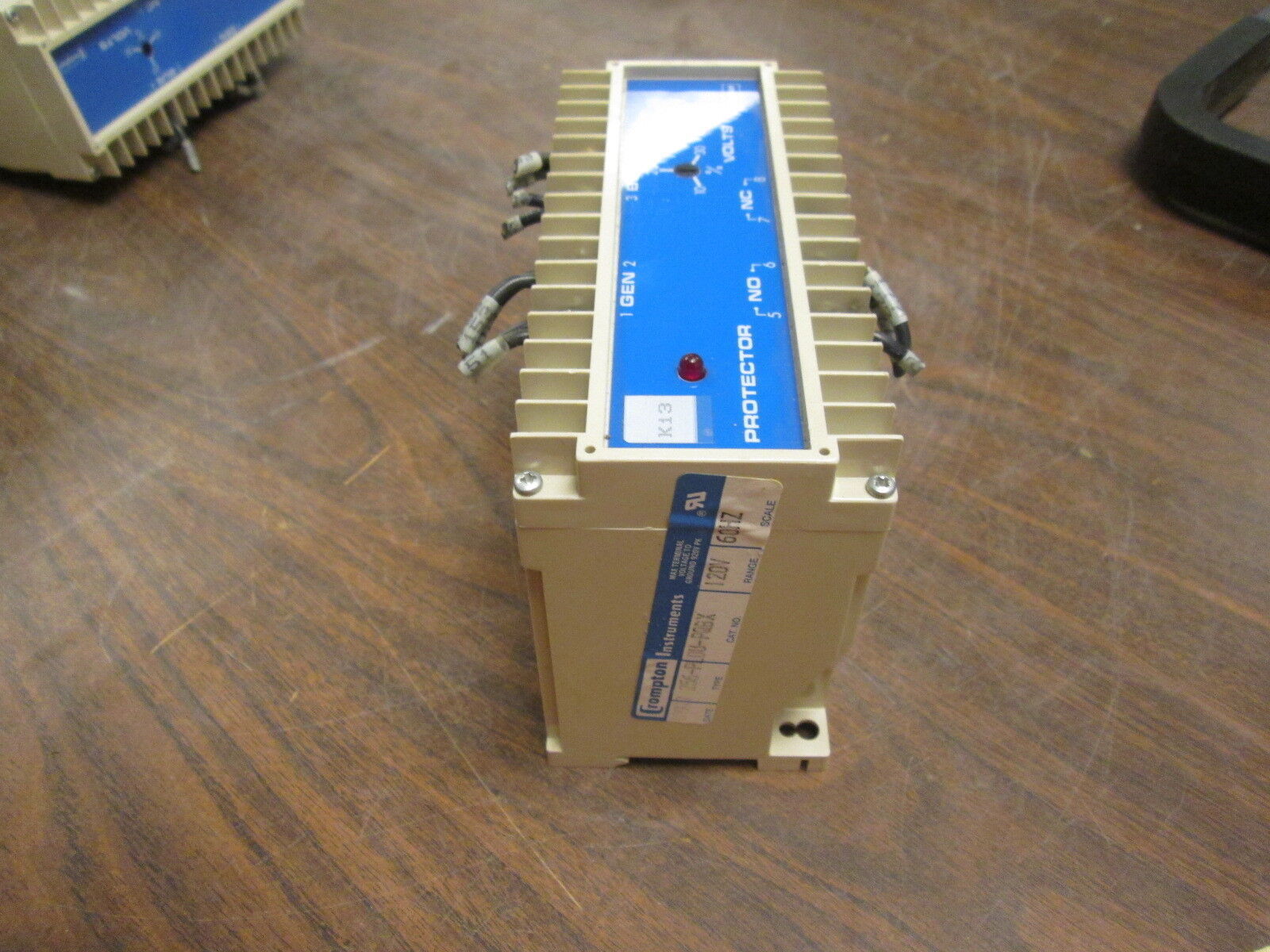 Crompton Protector Relay 256-PLDU 120V 60Hz Used