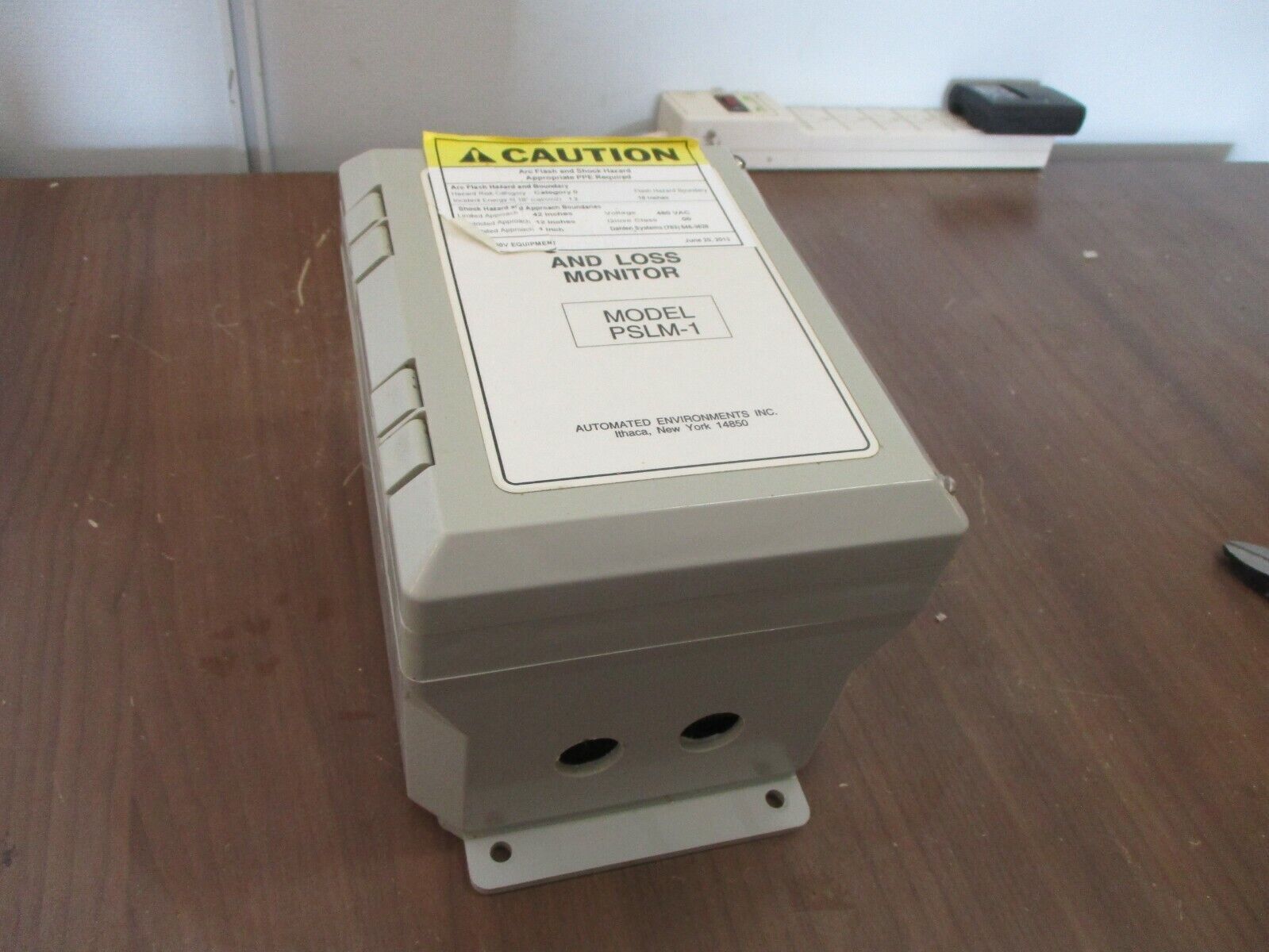 Automated Environments, Inc. Phase Sequence & Loss Monitor PSLM-1 Used