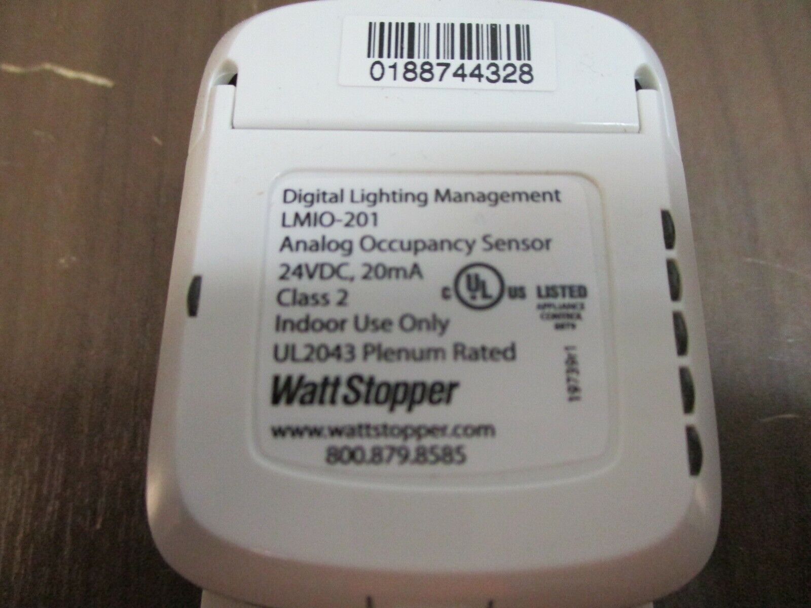 Wattstopper DLM Analog Occupancy Sensor LMIO-201 24VDC 20mA New Surplus
