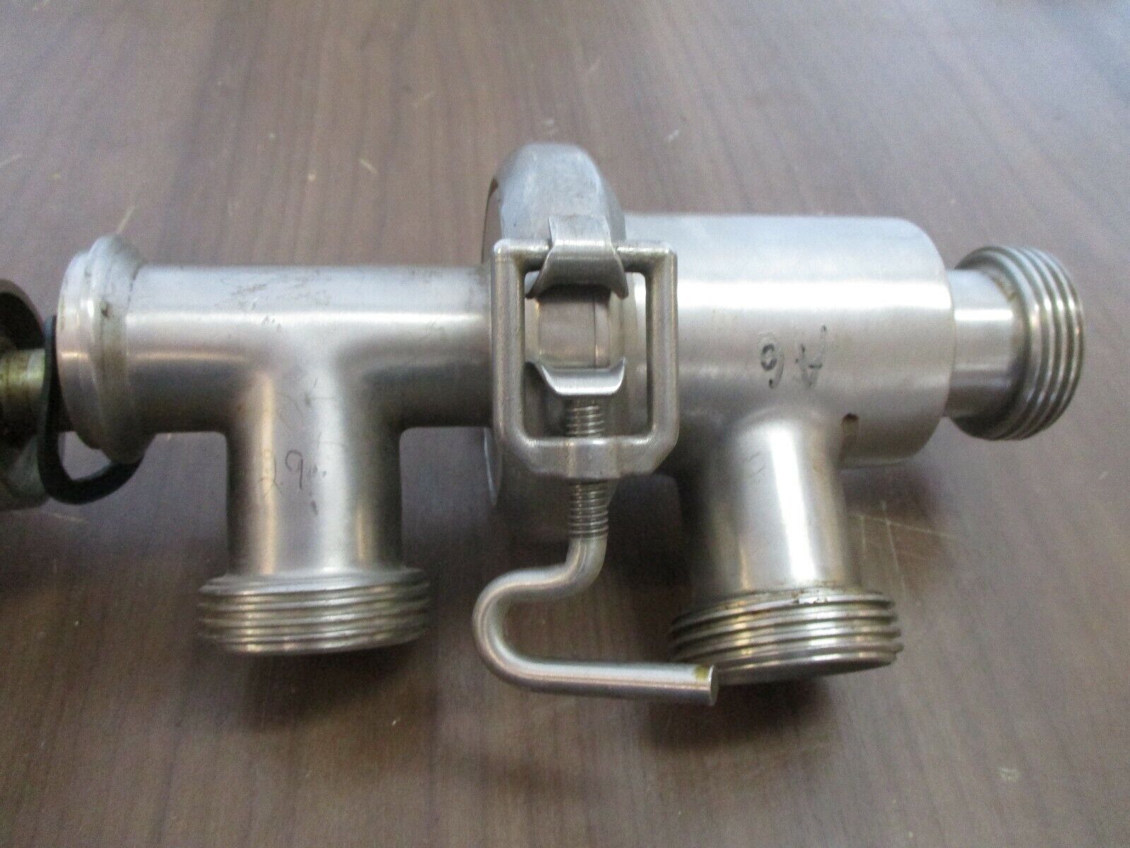 Cherry-Burrell Air Actuated Valve Size: 2" Stainless Steel Used