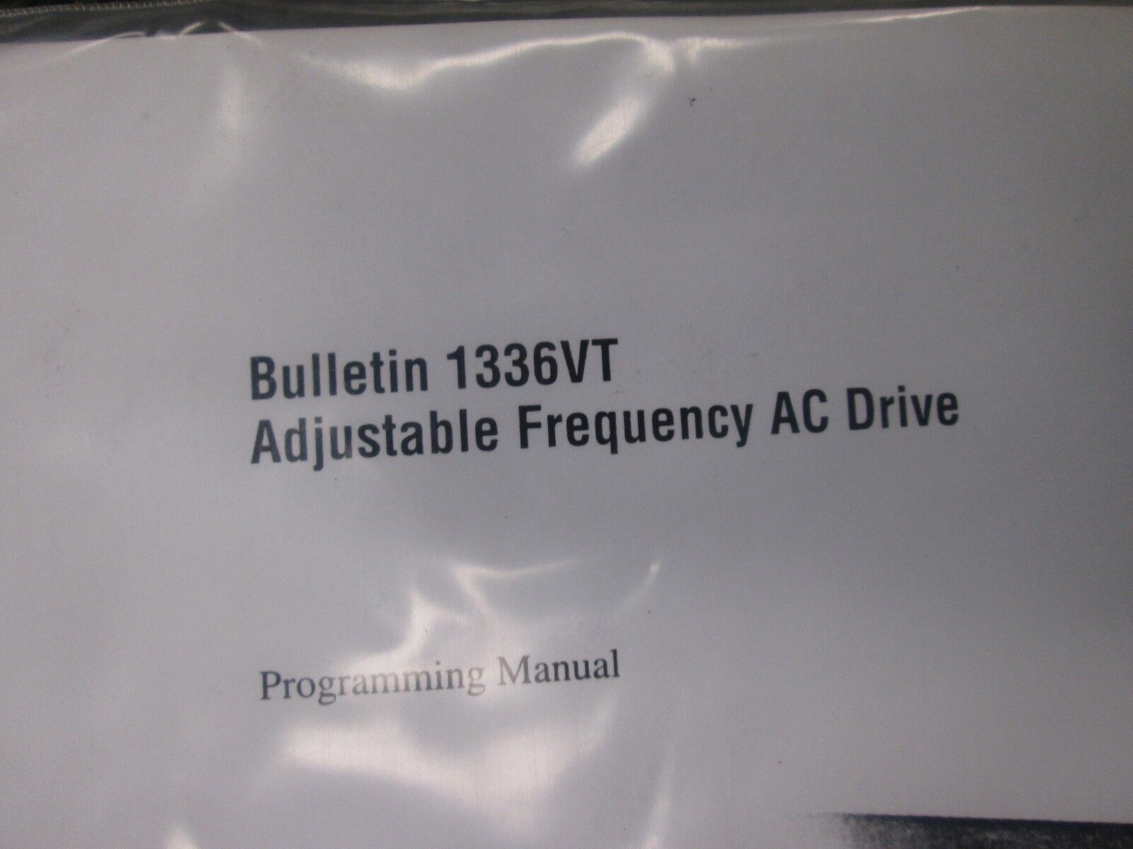 Allen-Bradley 1336 VT AC Drive 1336VT-B007-EAN-FA2-L3 7.5HP Out: 380/415/460V