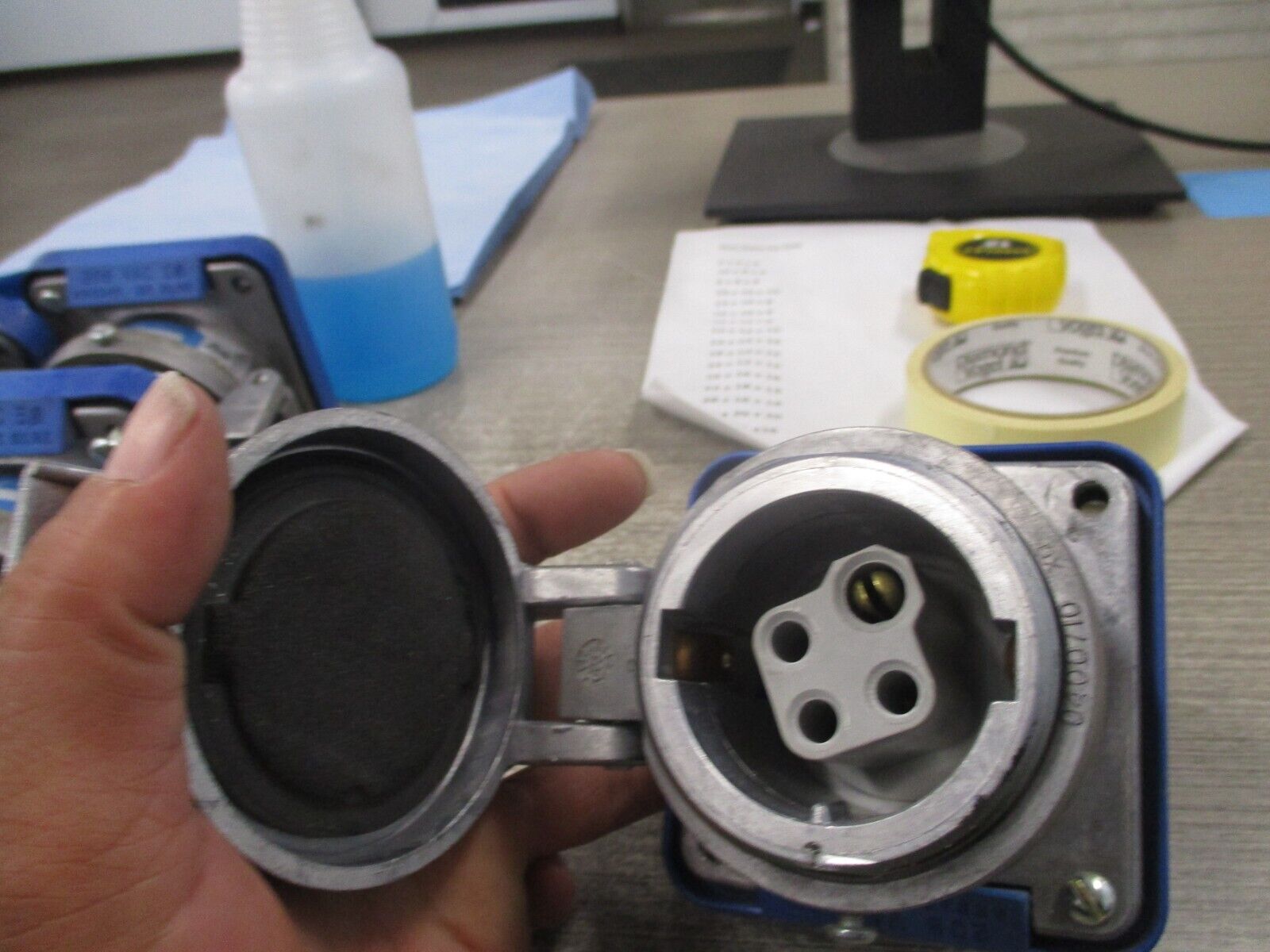 Crouse-Hinds Configured Arktite Receptacle ARC34K 30A 208V 3R Enclosure