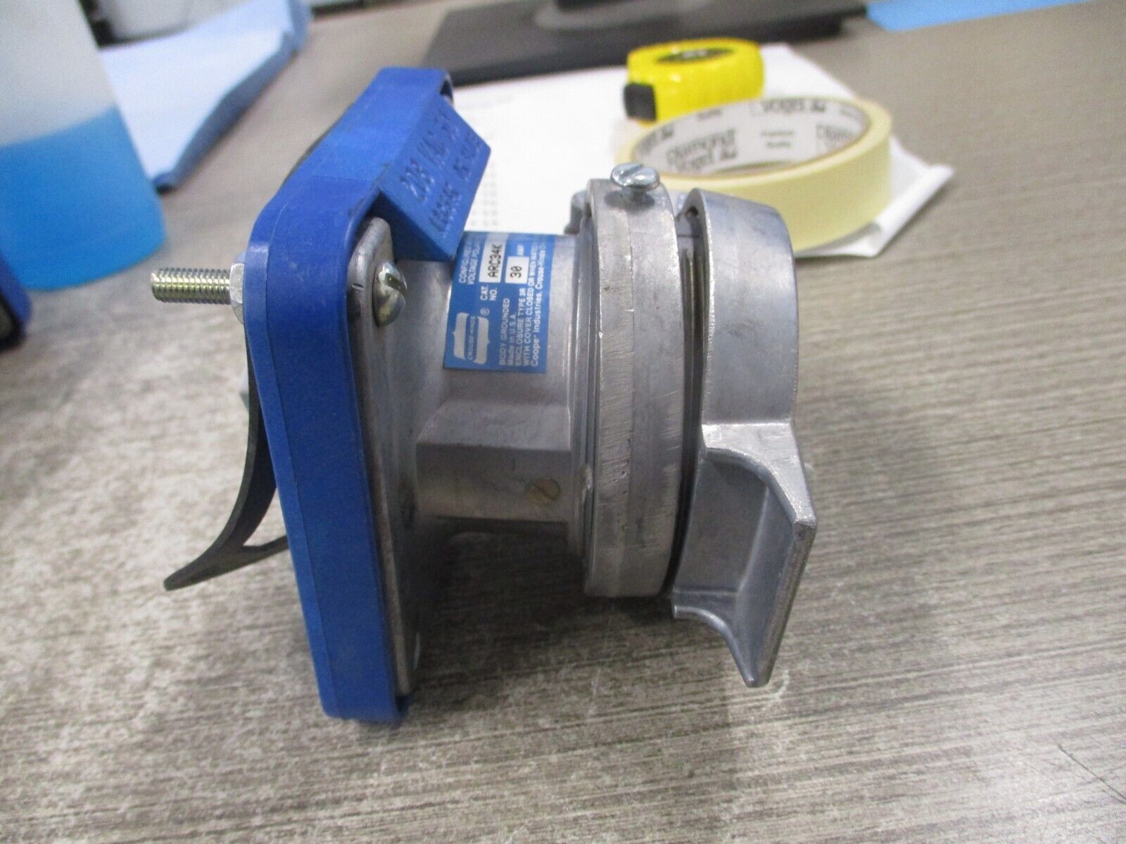 Crouse-Hinds Configured Arktite Receptacle ARC34K 30A 208V 3R Enclosure