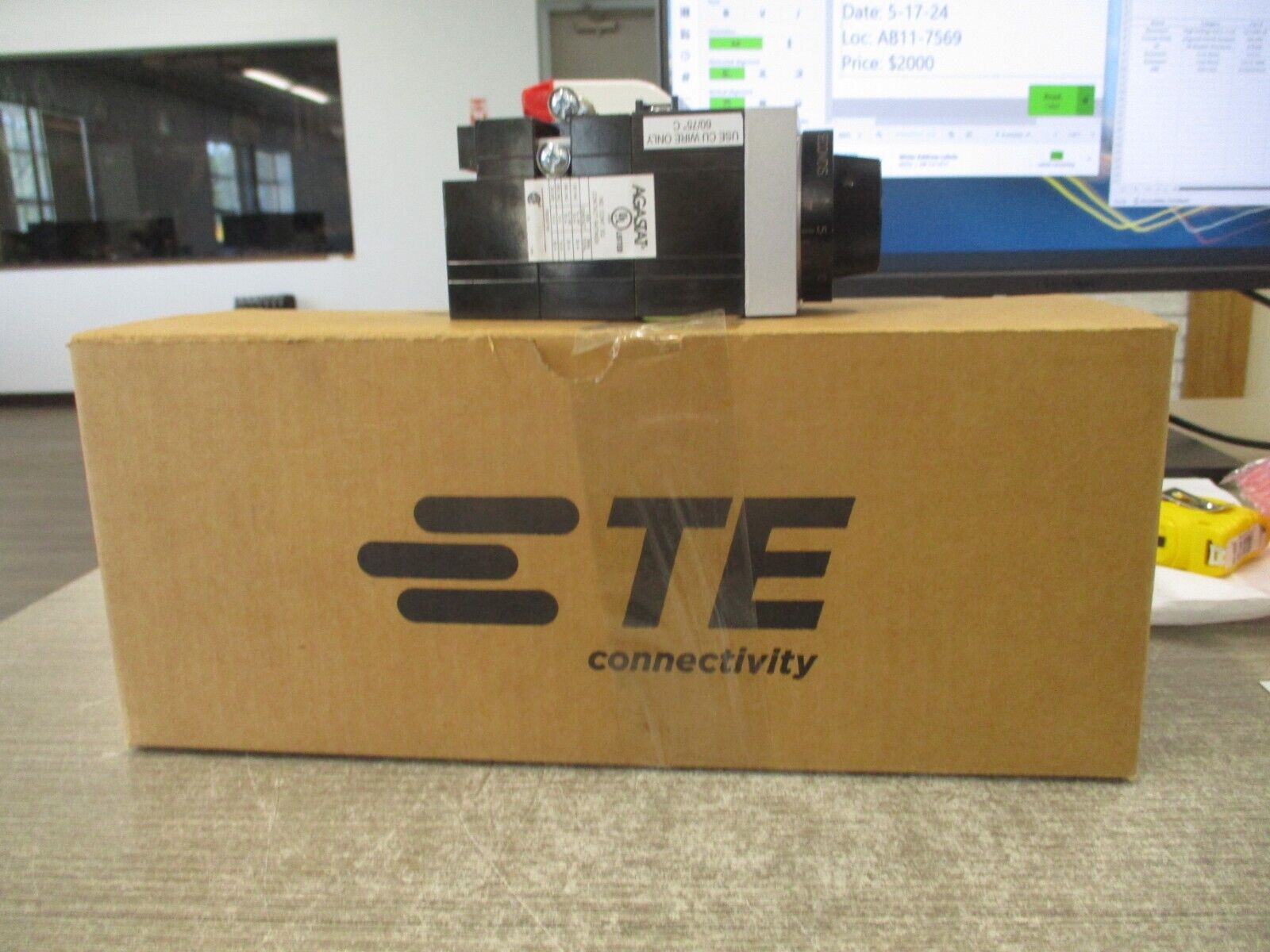 Agastat Timing Relay 7024PD 125VDC Time:5-50 Sec New surplus