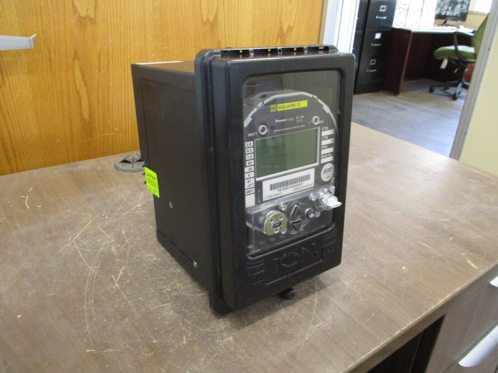 Square D PowerLogic ION 8600 Power Meter S8600A4C0H6A0A0A Used