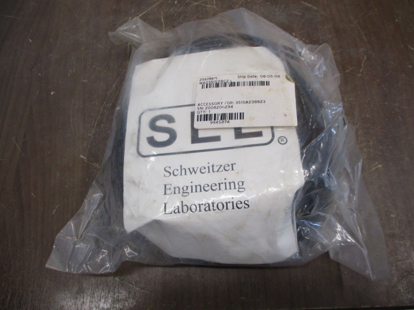 SEL Relay Accessory Cable WA0351SYBC2A New Surplus