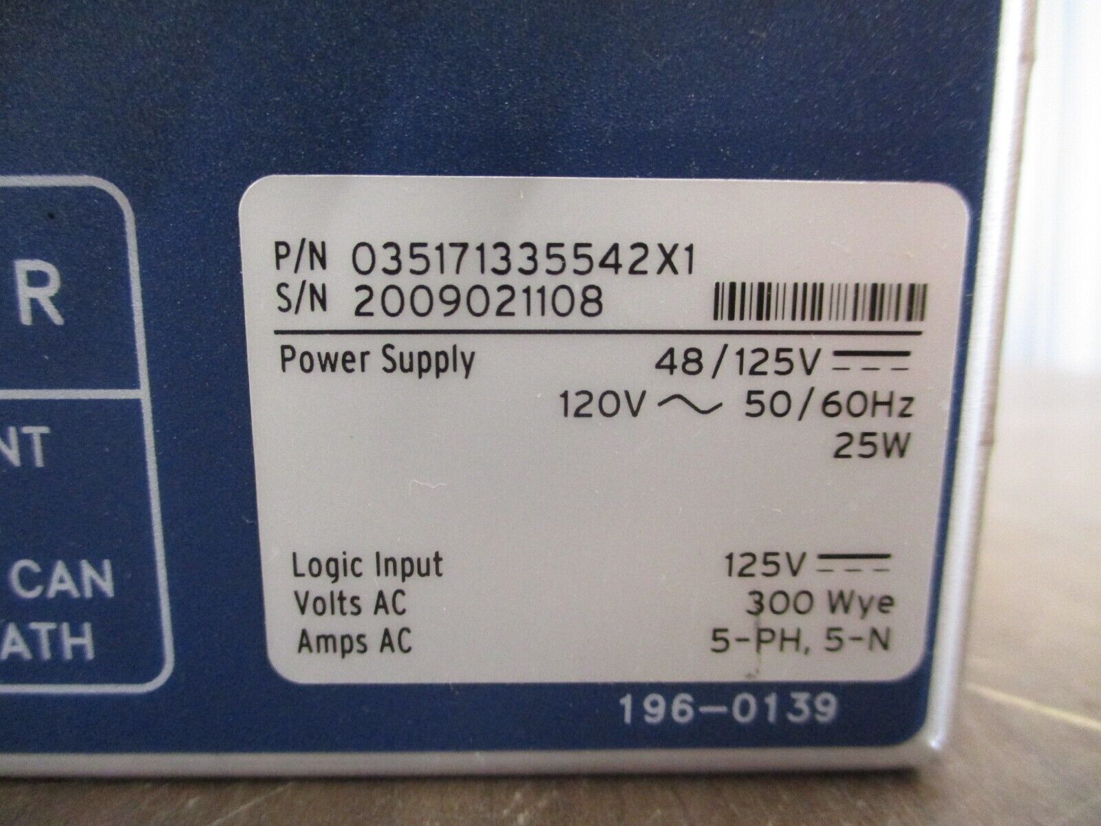 SEL SEL-351 Directional Overcurrent Relay Reclosing Relay Fault Locator Used