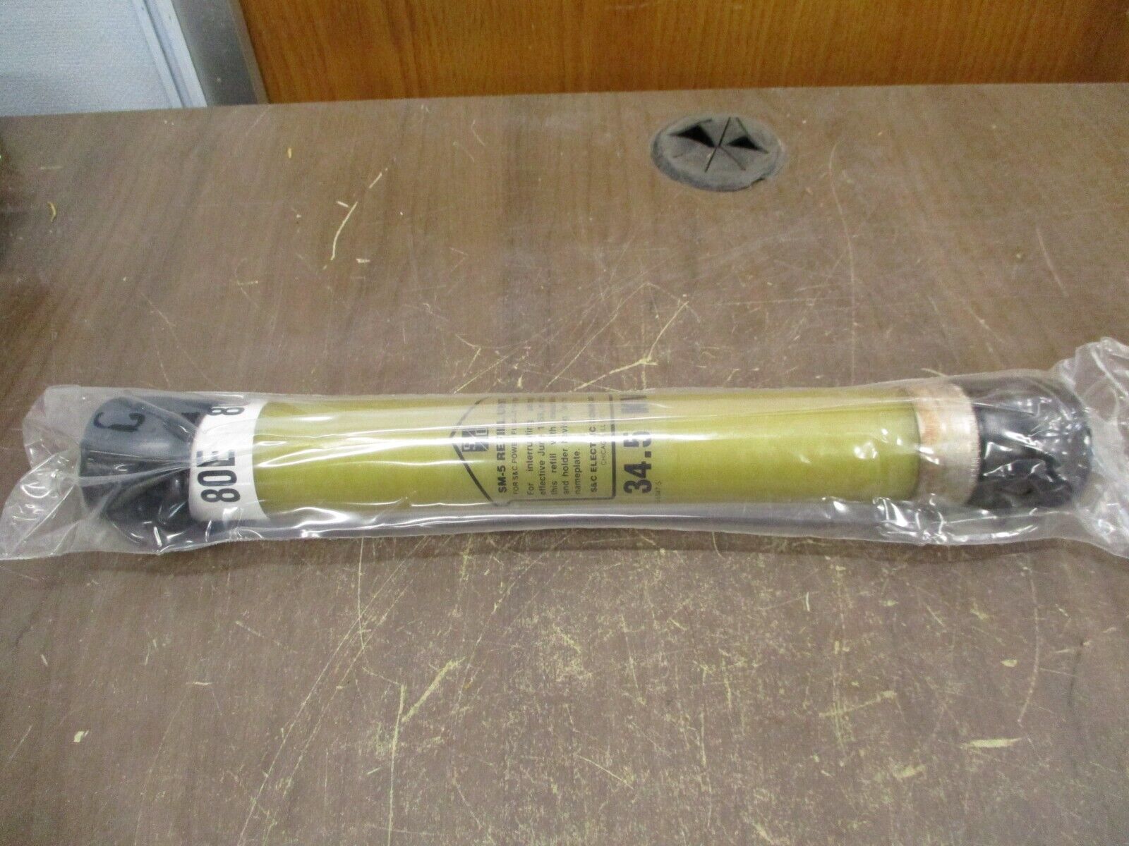 S&C SM-5 Fuse Refill Unit 134125R4 80A 34.5kV New Surplus