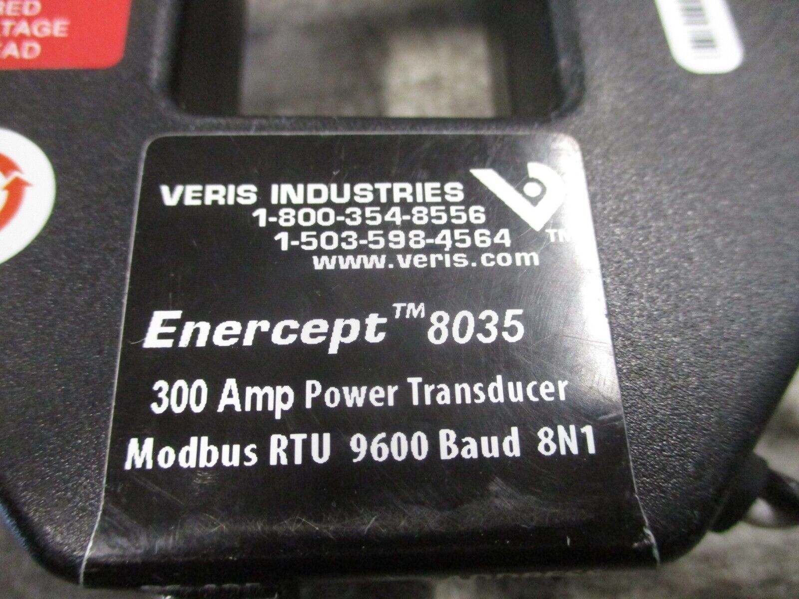 Veris Enercept 8035 Power Transducer H8035-0300-2 300A 208-480V 50/60Hz 100MA