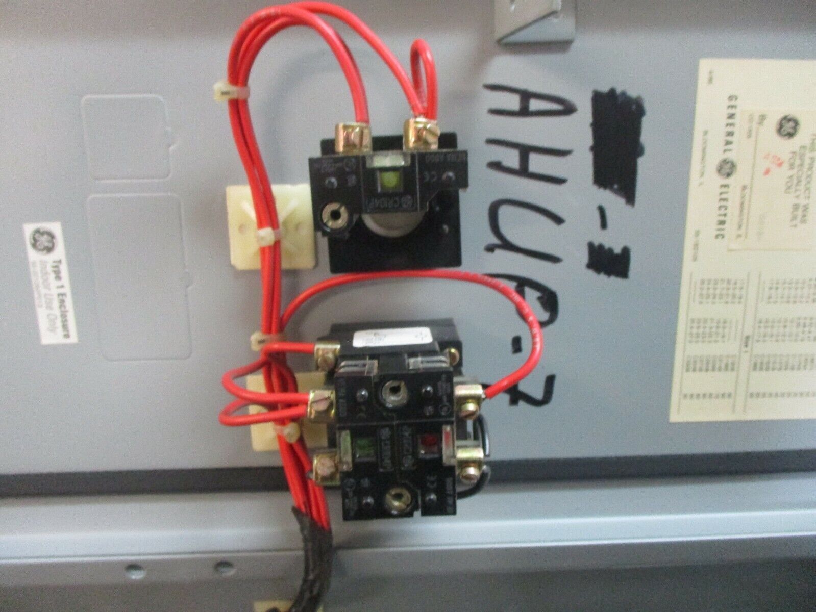 GE Non-Fusible Size 0 Combination CR308B1041AABSLR 115-120V Coil 18A 600V Used