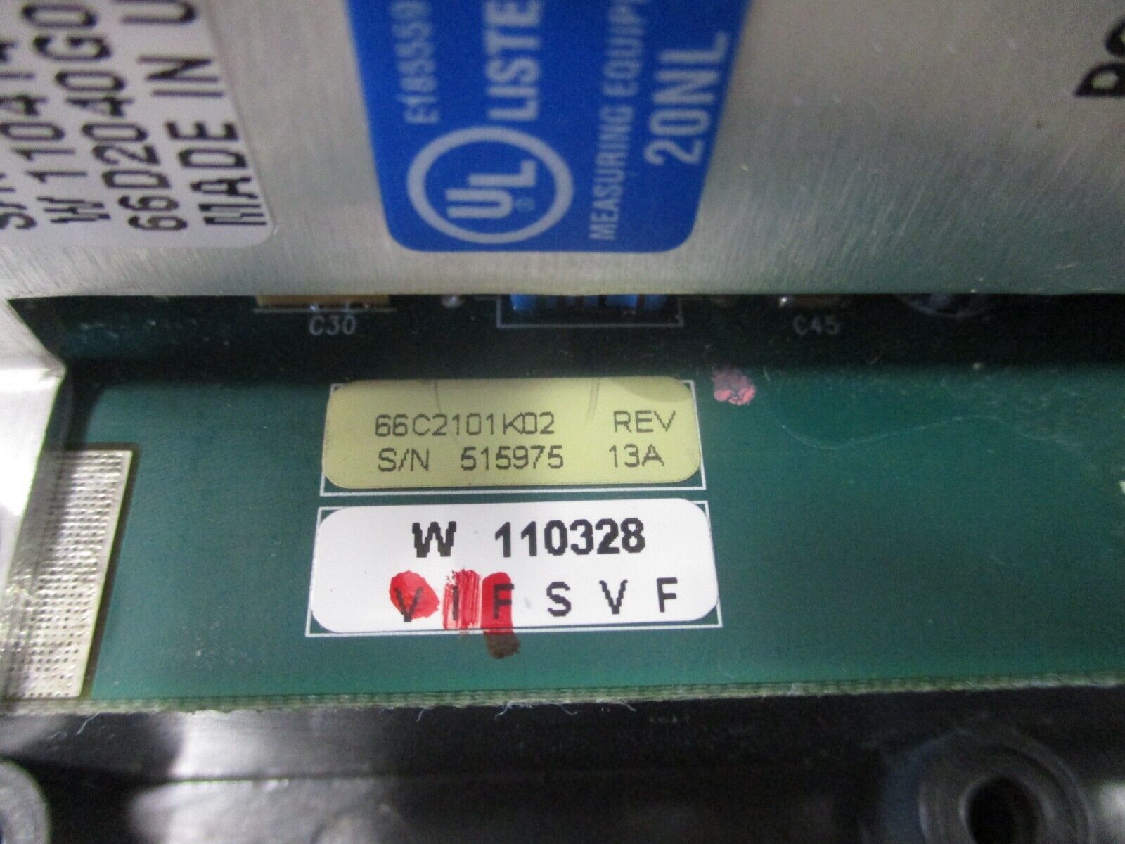 Eaton IQ DP-4000 Energy Meter 66D2040G05 SW 2.01 HW 16 W/8793C55G01 Module