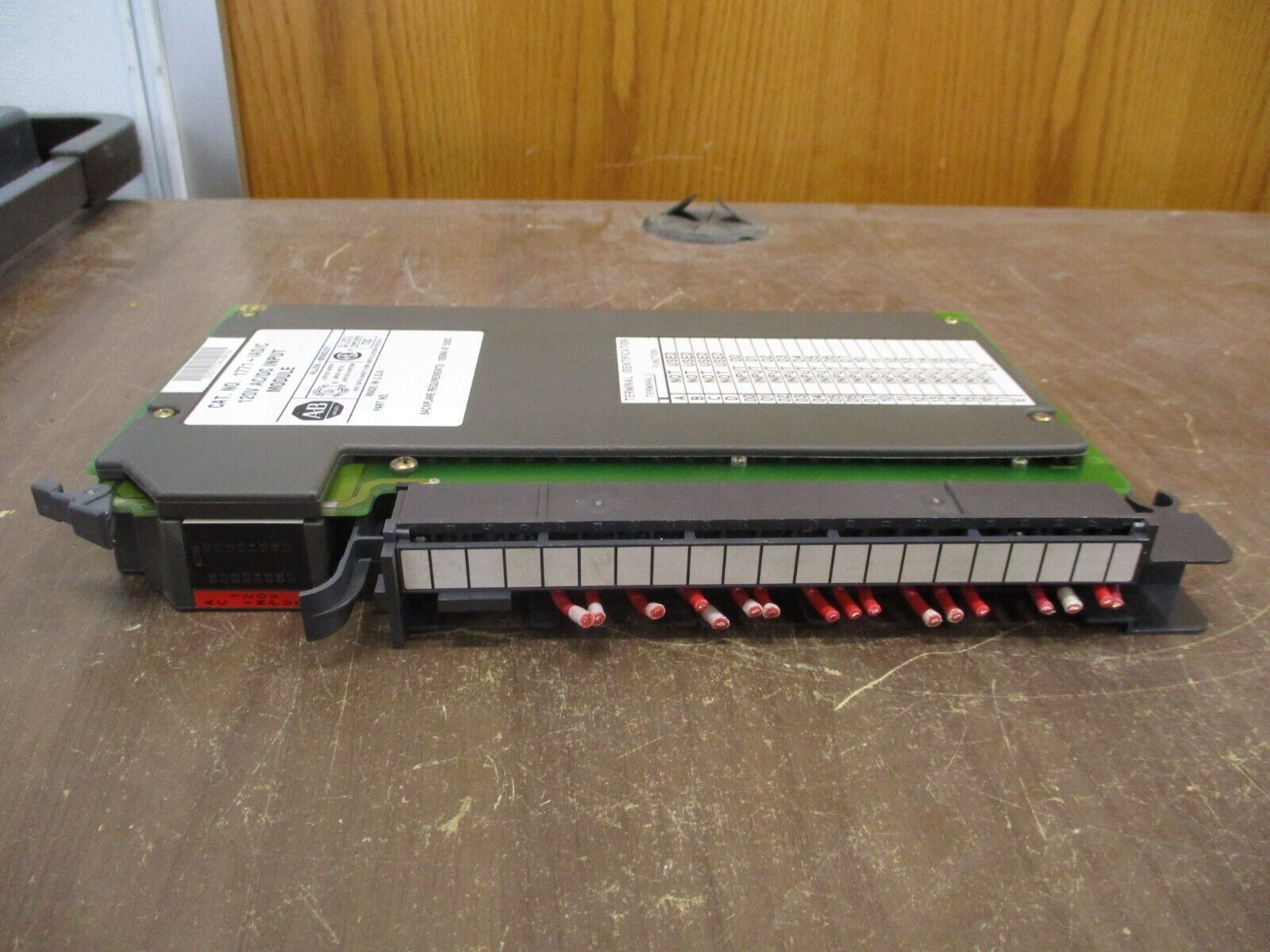 Allen-Bradley Input Module 1771-IAD Ser. C 120V AC/DC Used