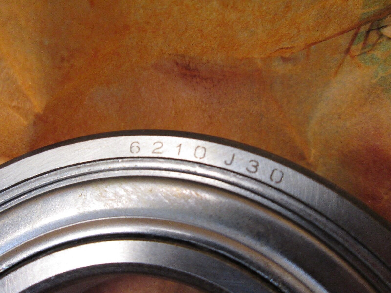 SNR Ball Bearing 6210.ZZ.J30 New Surplus