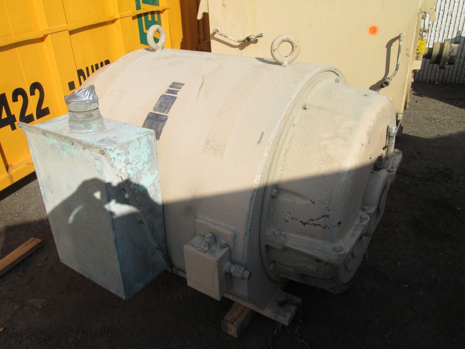 Allis AC Motor COGX 1500HP 4000V 60Hz 184A 808SU Frame 1200RPM 3Ph Used