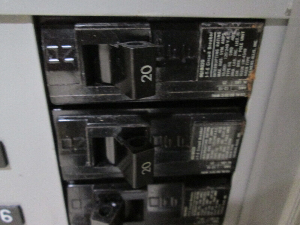 ITE Main Lug Circuit Breaker Panel UBA42-24L 225A Max 42-Slot, 240/208Y/120V