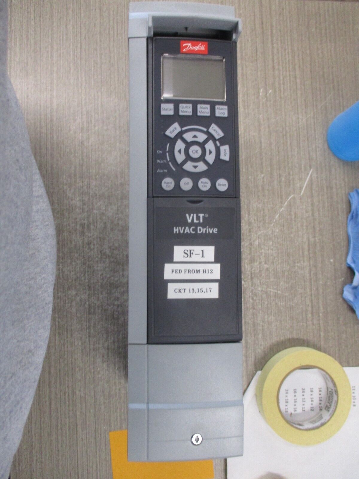 Danfoss VLT AC Drive 131F0672 3HP 3Ph Input:3x380-480V 50/60Hz 5.0/4.3A