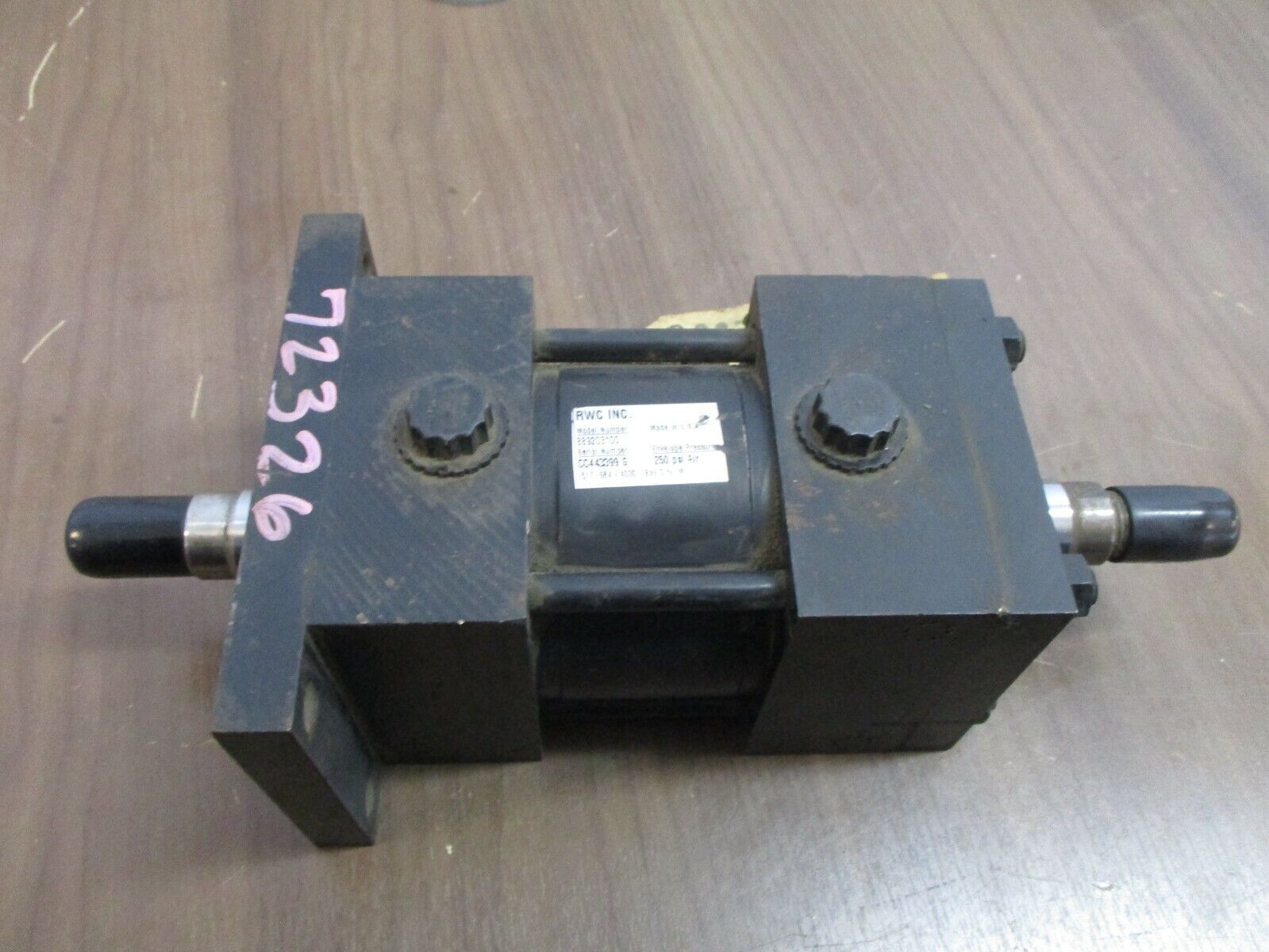RWC Air Cylinder 889203100 250PSI Used
