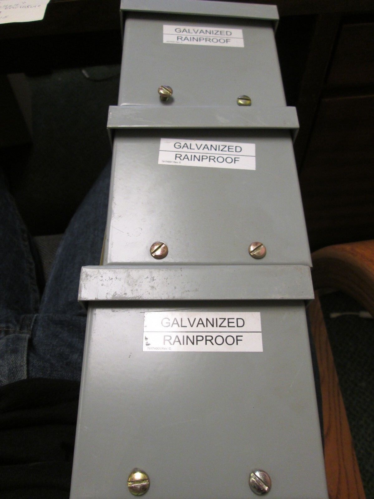 Hoffman 3R Enclosure A4R44 Nema 3R Enclosure *Lot of 3* New Surplus