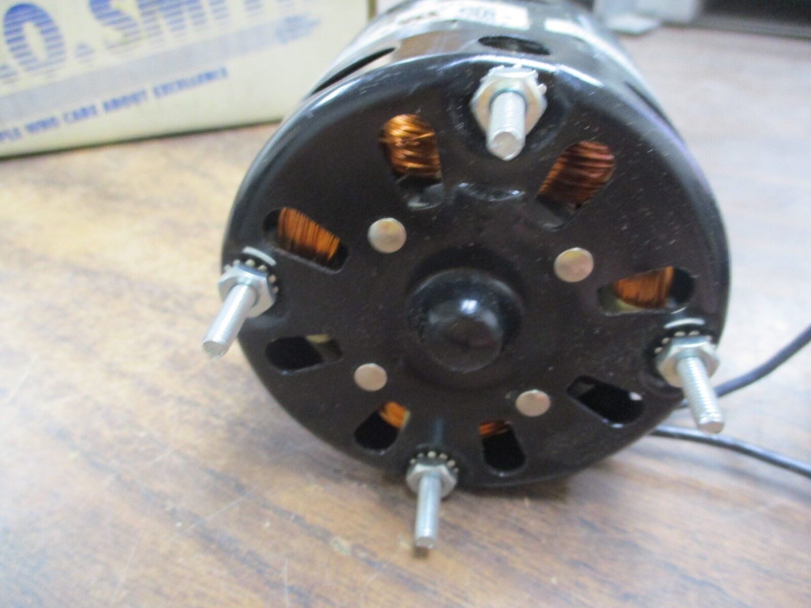 A.O. Smith AC Motor A0189 1/20HP 1500RPM 230V 0.8A 60Hz 1Ph New Surplus