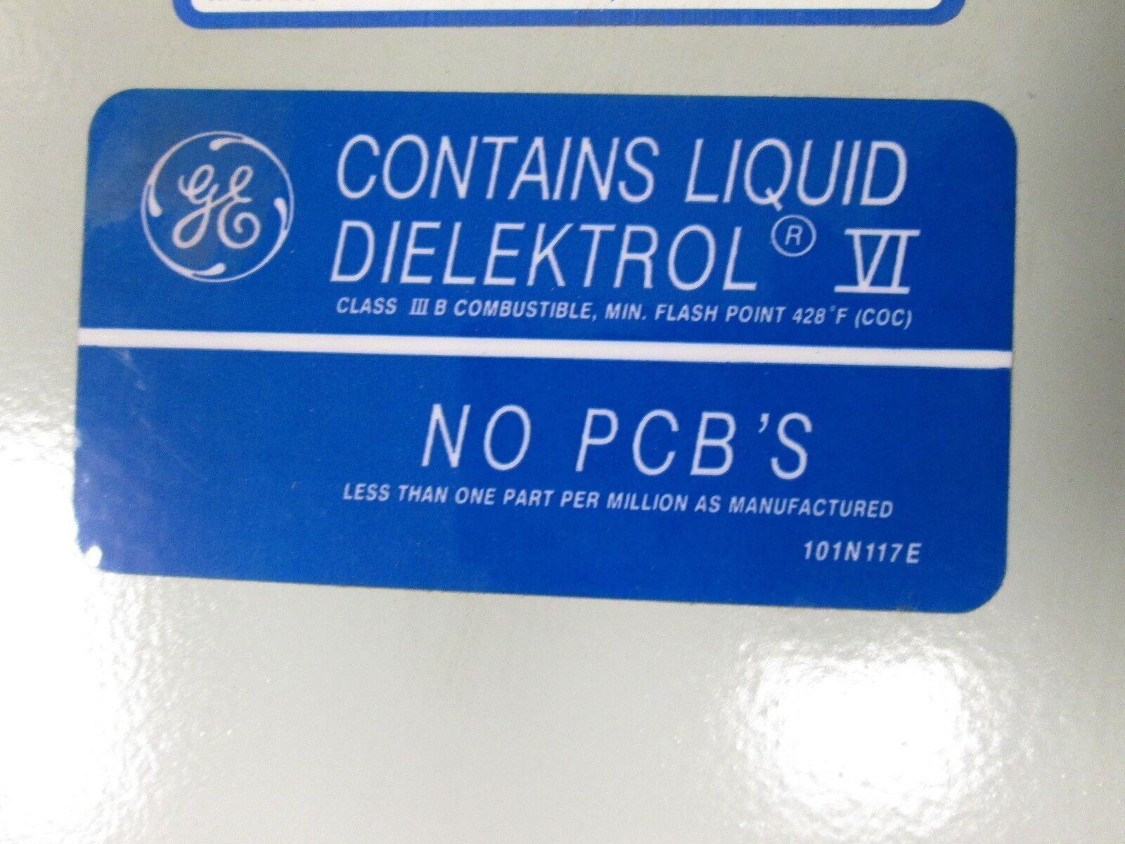 GE Capacitor 65L551TA1 1.5 KVAR 480V 3Ph New Surplus