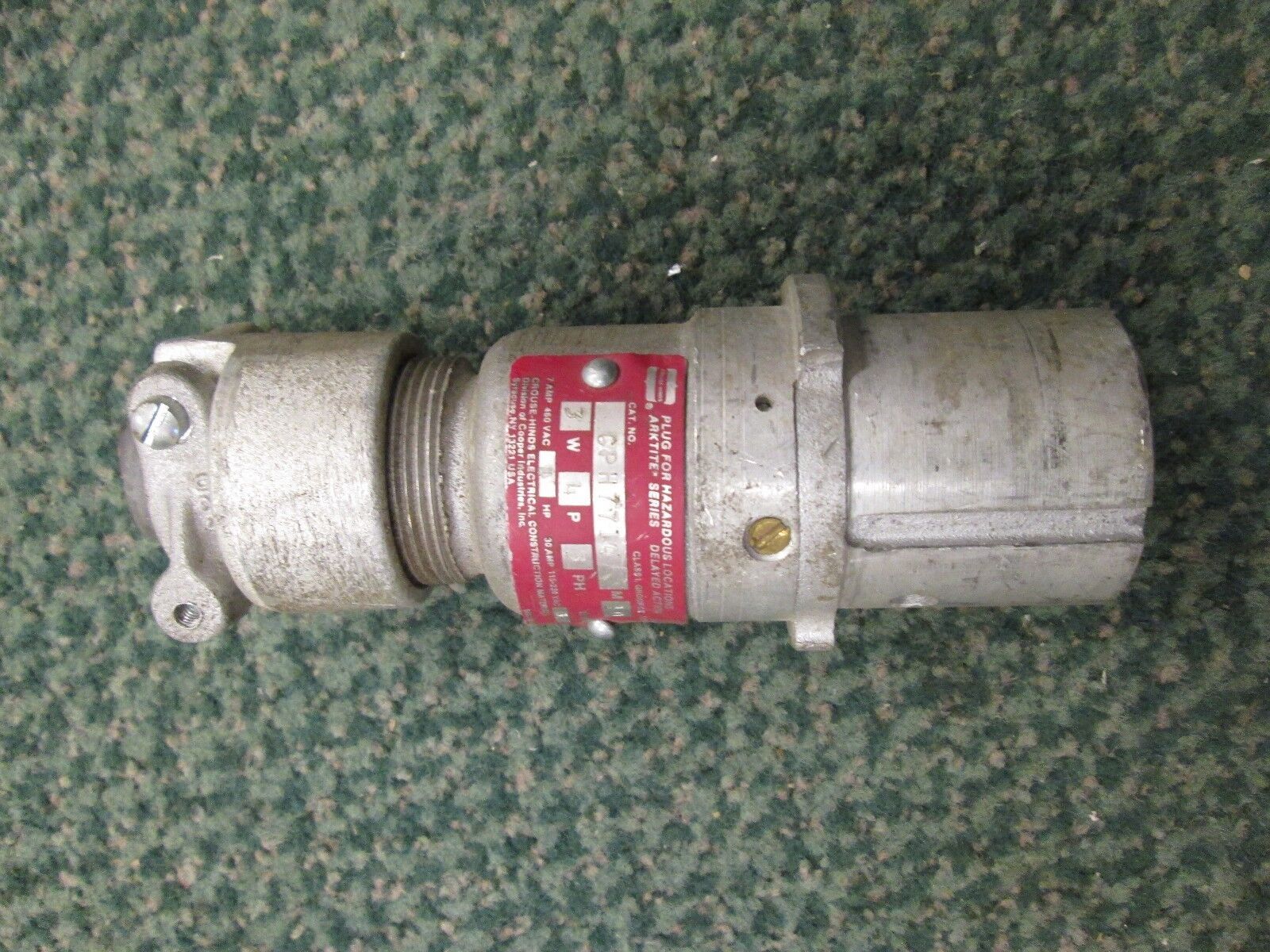 Crouse-Hinds Plug CPH7714 7/30A 460/115-230V 3W 4P 3Ph Used