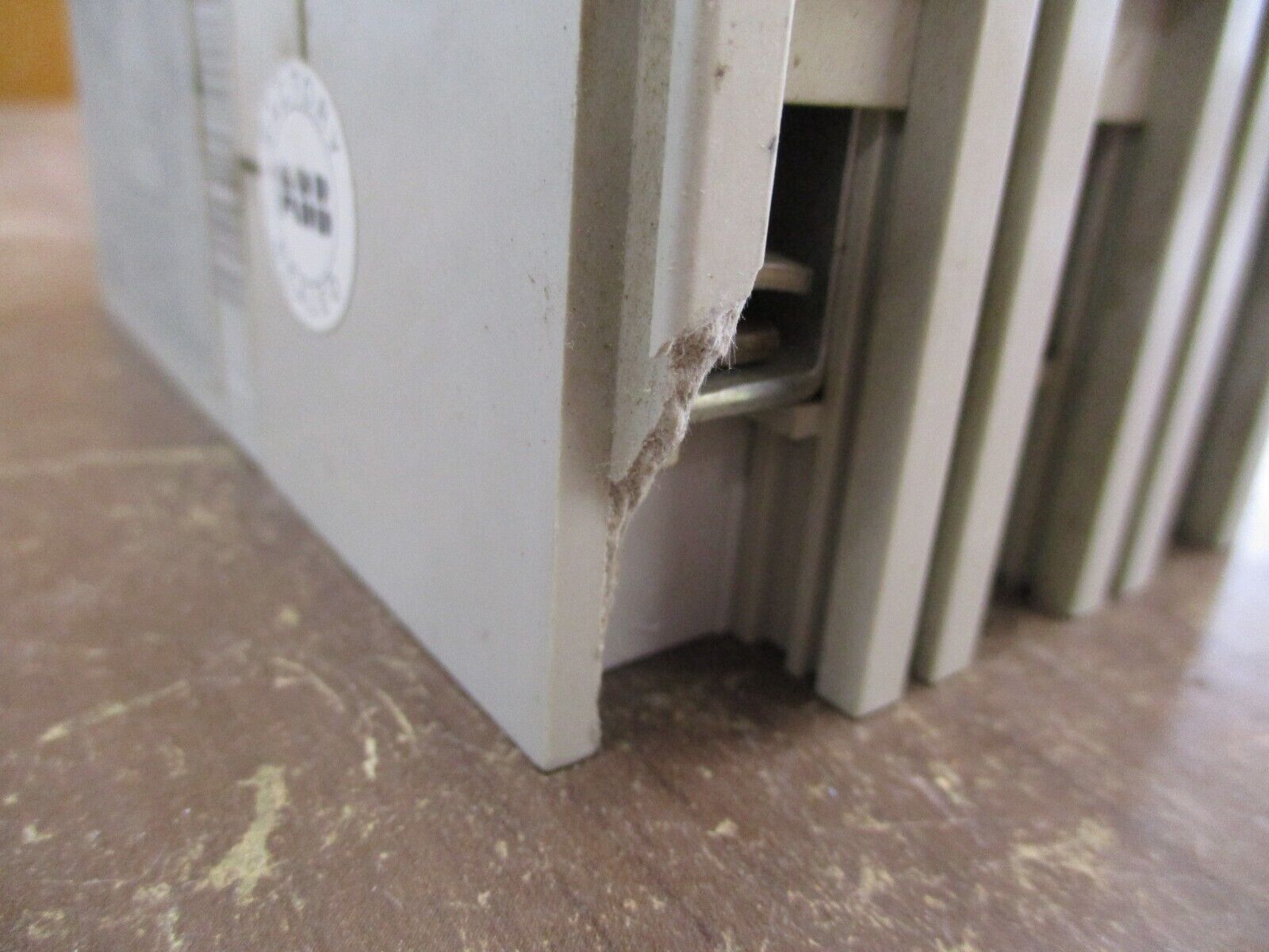 ABB Tmax Breaker Disconnect T1N 90 90A 600V 3P *Chipped* *Cracked* Used