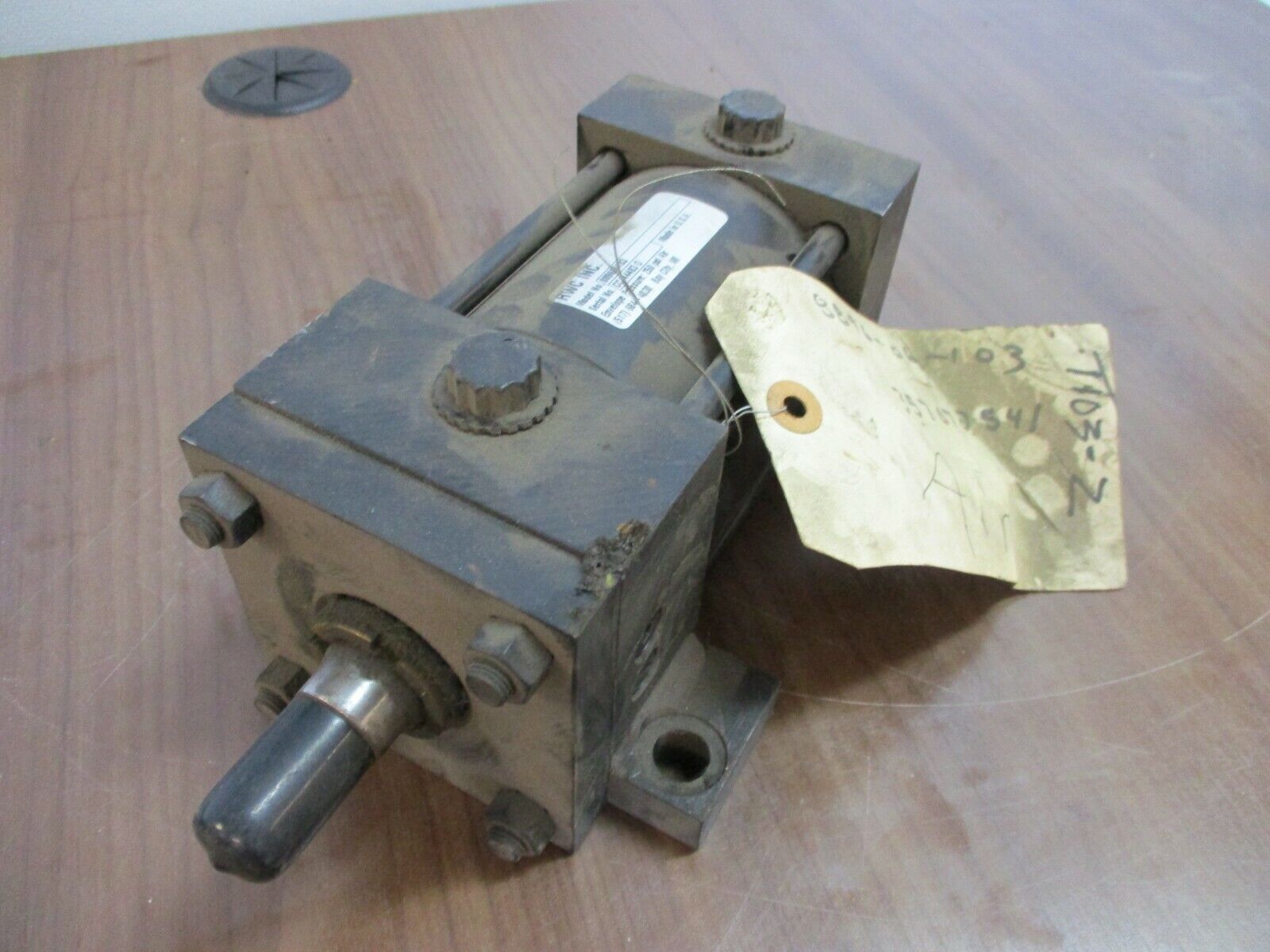 RWC, Air Cylinder, Part #: 889606103 250PSI used
