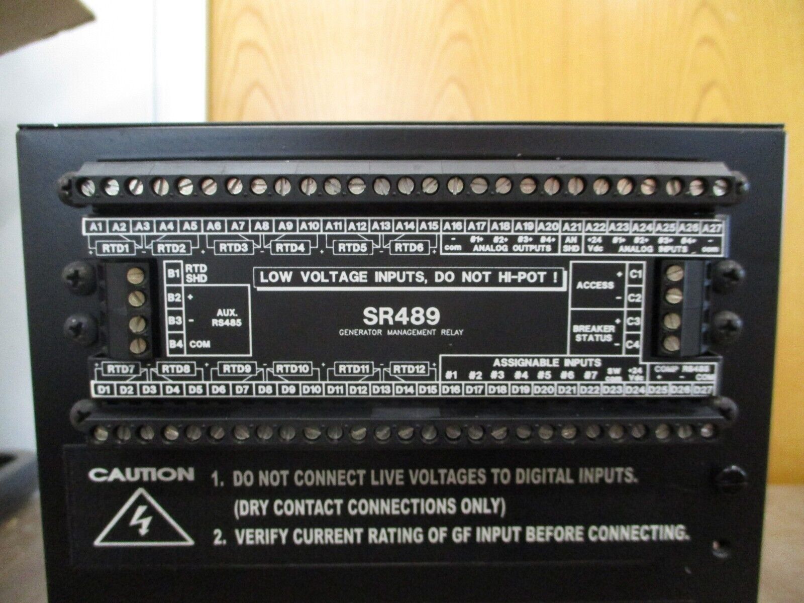 GE SR489 Generator Management Relay 489P5HIA20 New Surplus