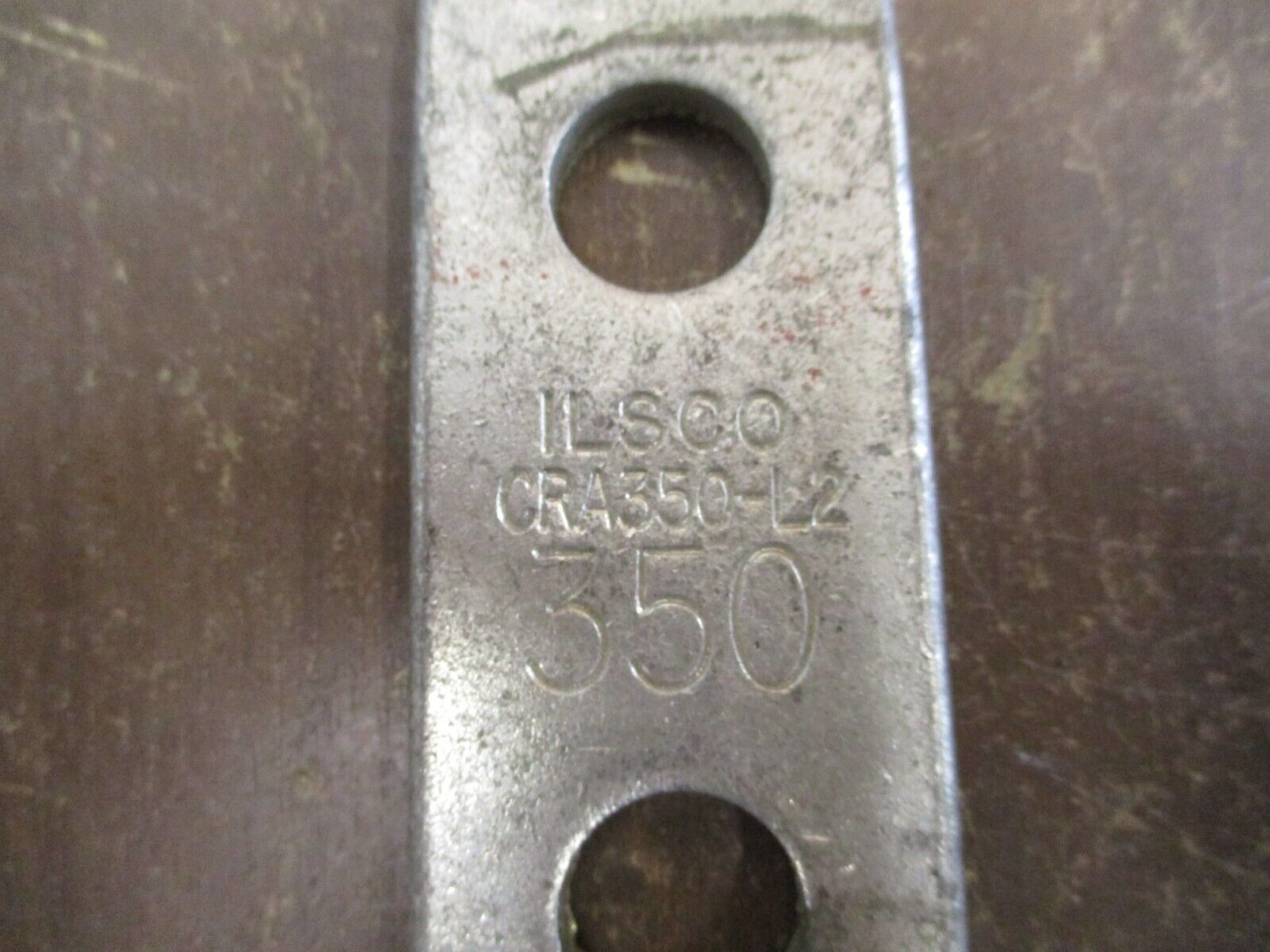 Ilsco Crimp Lug CRA350-L2 2-Hole 350MCM *Lot of 2* *No Box* New Surplus