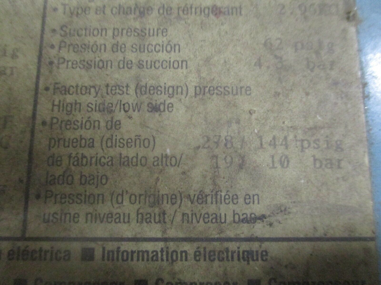 Hankison Compressed Air Dryer PR250-460 250CFM@100PSIG 460V 3PH 60Hz Used