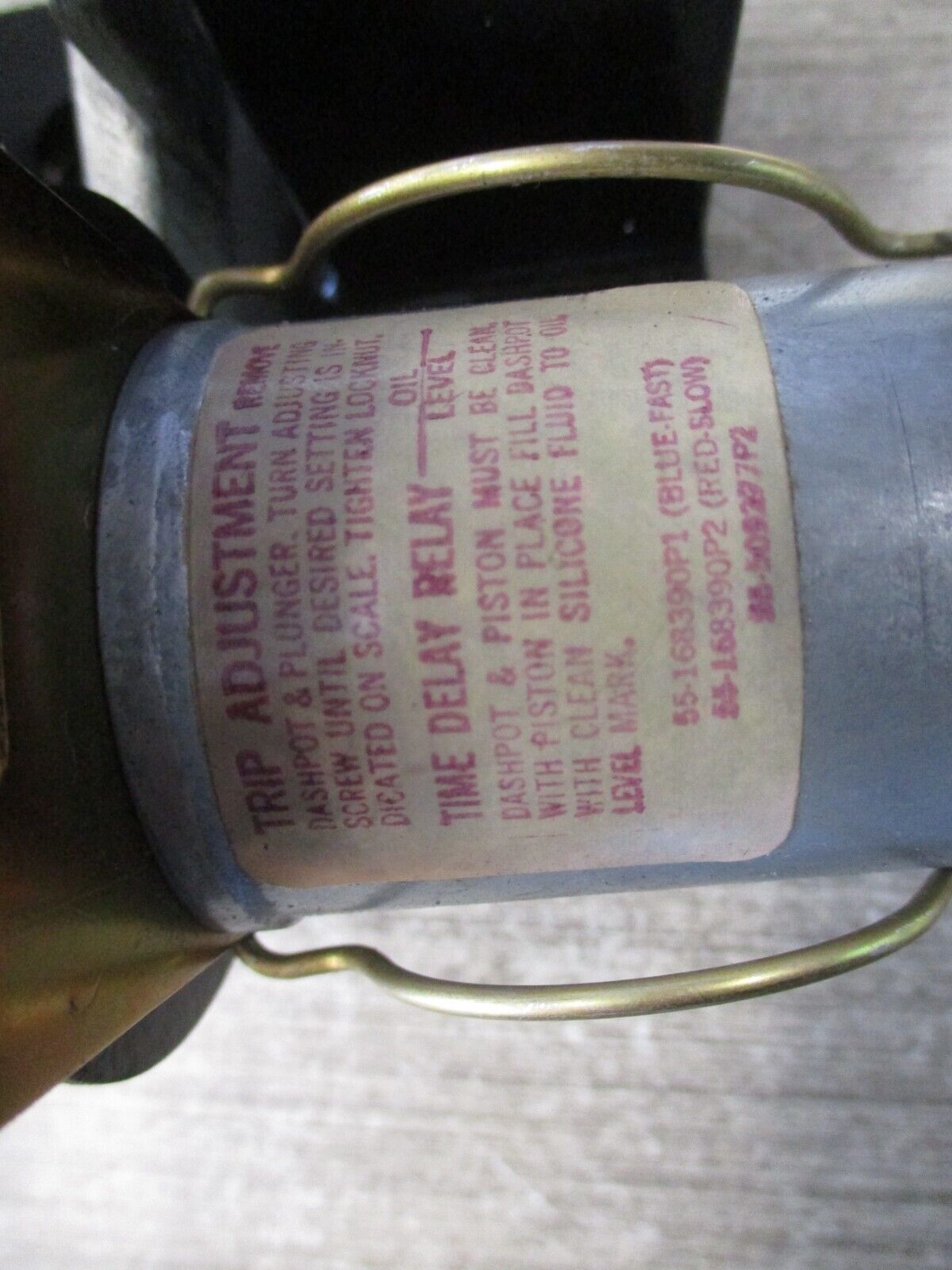 GE Magnetic Relay CR124Y 0Y24 320A 600V Used