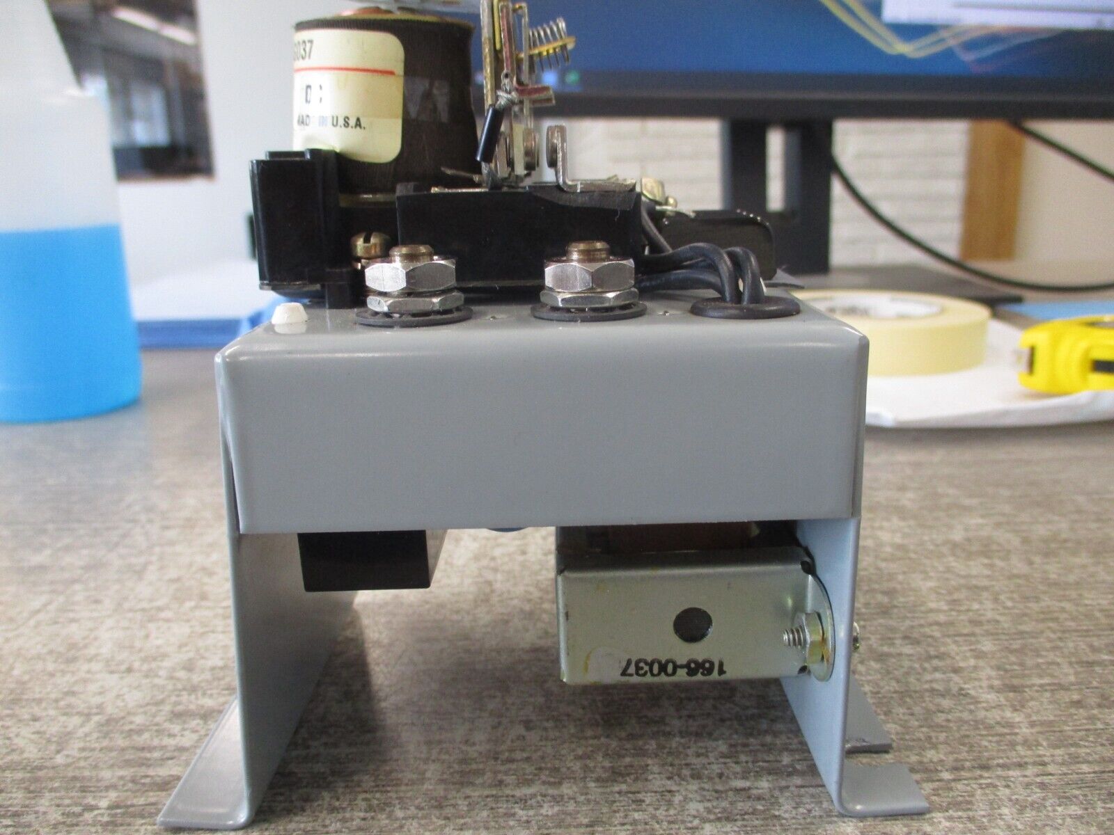 GE Undervoltage Relay CR120YC20BA04B Ser. A 460V 1Ph 60Hz Used