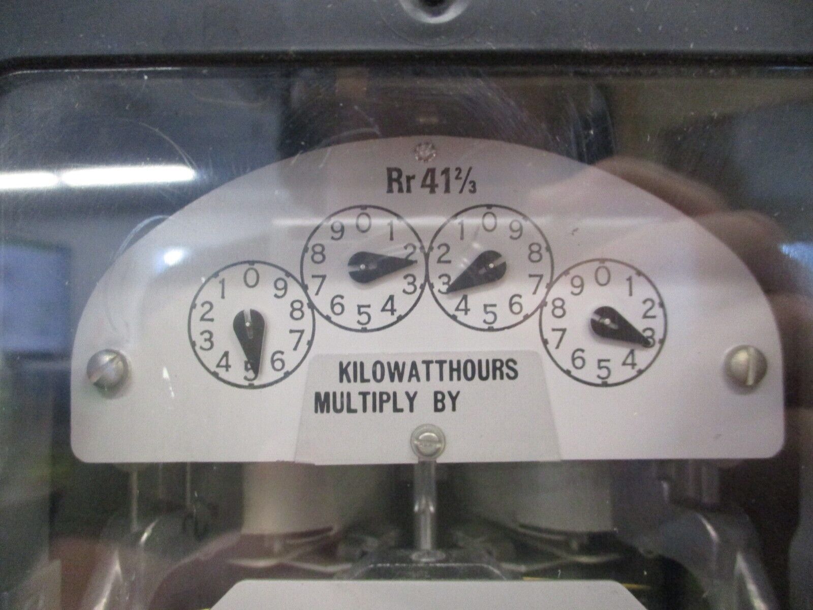 GE Type DS-53 Kilowatthour Meter 701X27G3 480V 3W 3Ph 60Hz Used