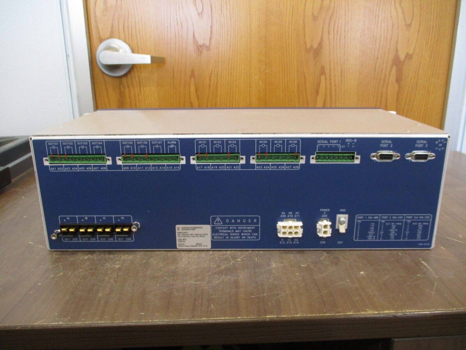 SEL SEL-351S Relay Meter Control Fault Locator 0351S6YH34554XX New Surplus