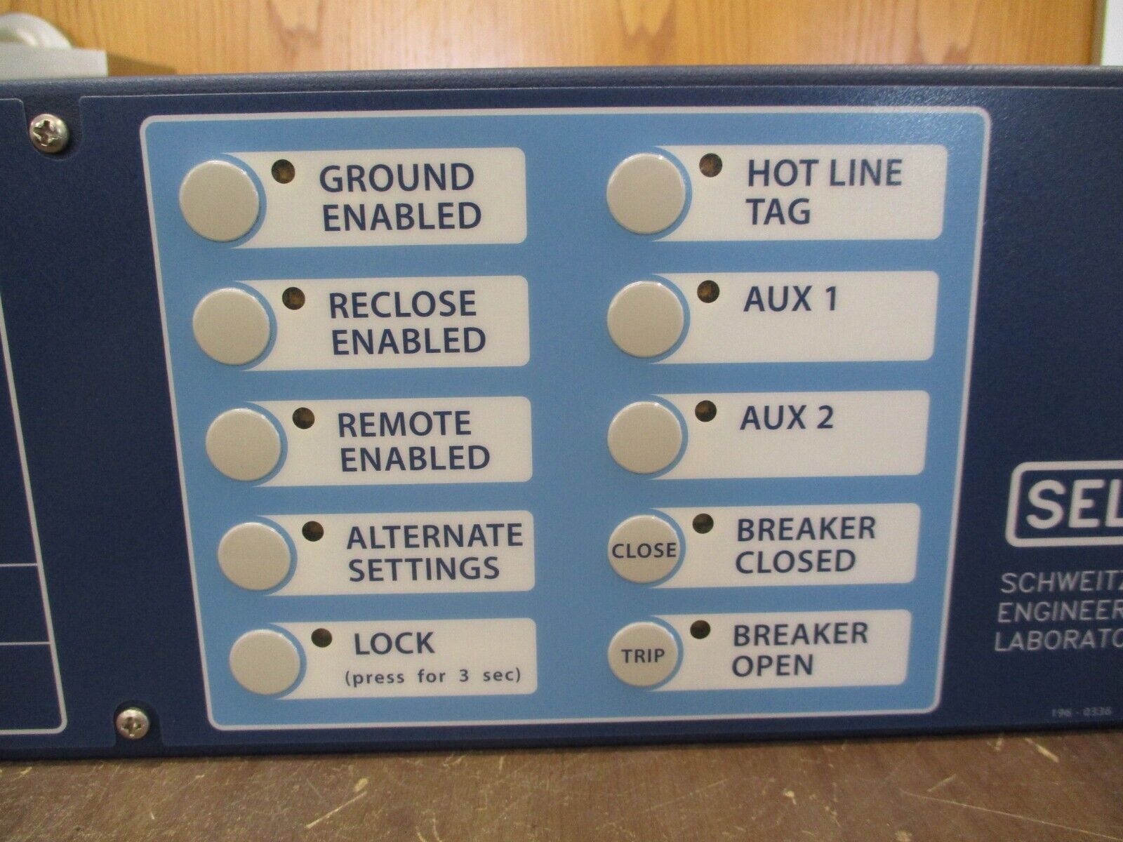 SEL SEL-351S Relay Meter Control Fault Locator 0351S6YH34554XX New Surplus