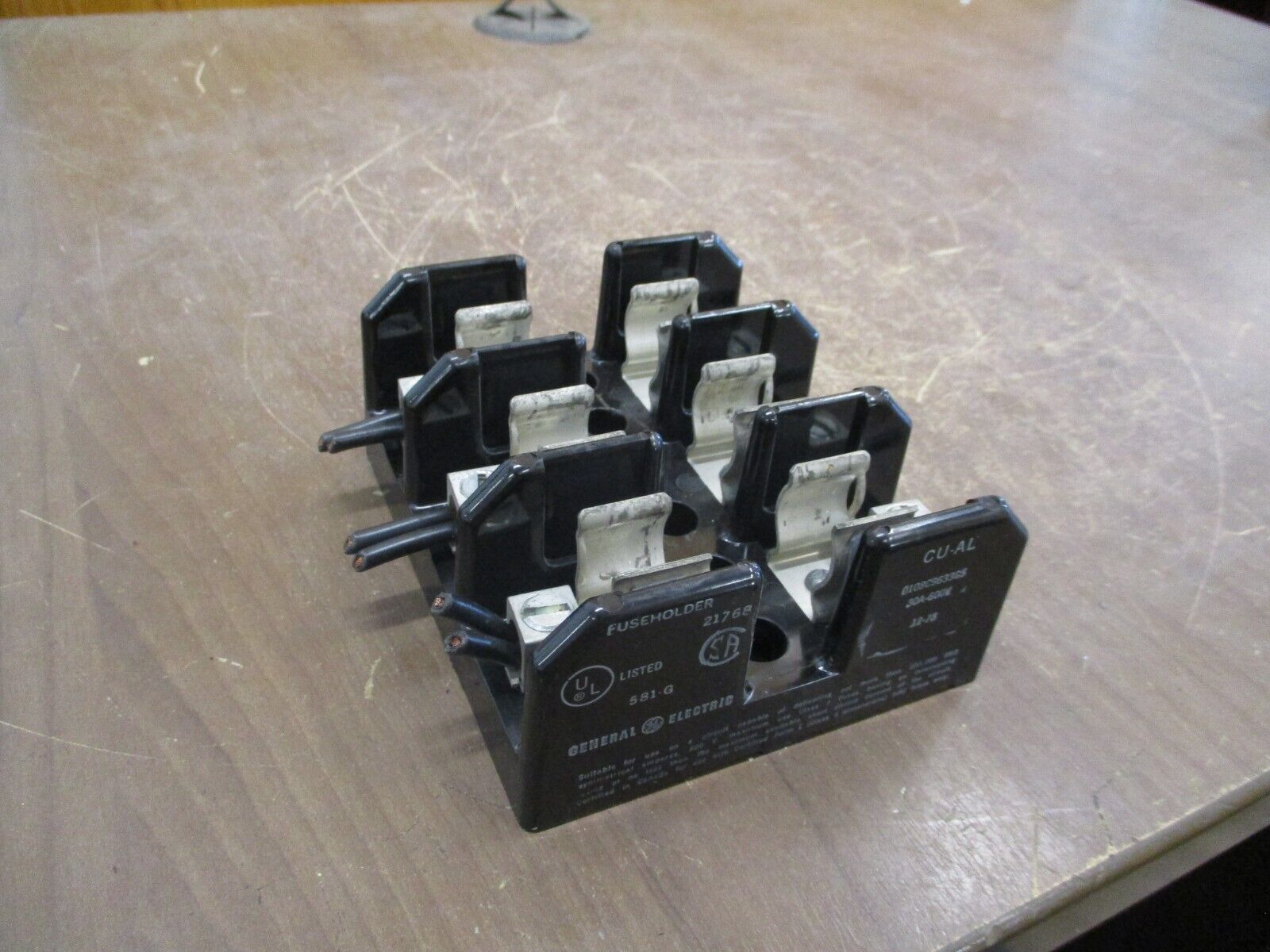 GE Fuseholder 0108C9633G5 30A 600V 3P Used