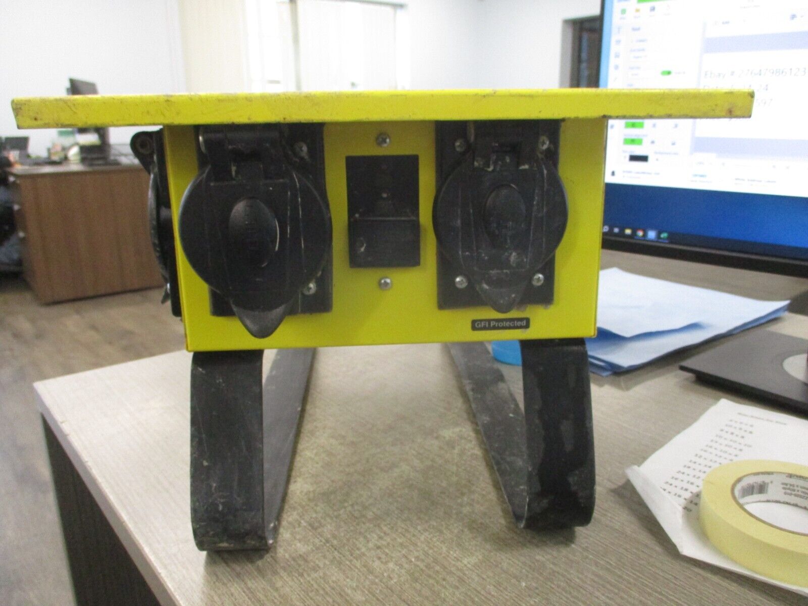 CEP Portable Power Distribution Unit 6506-GU 50A 125/250V 3P 4W 1Ph 60Hz