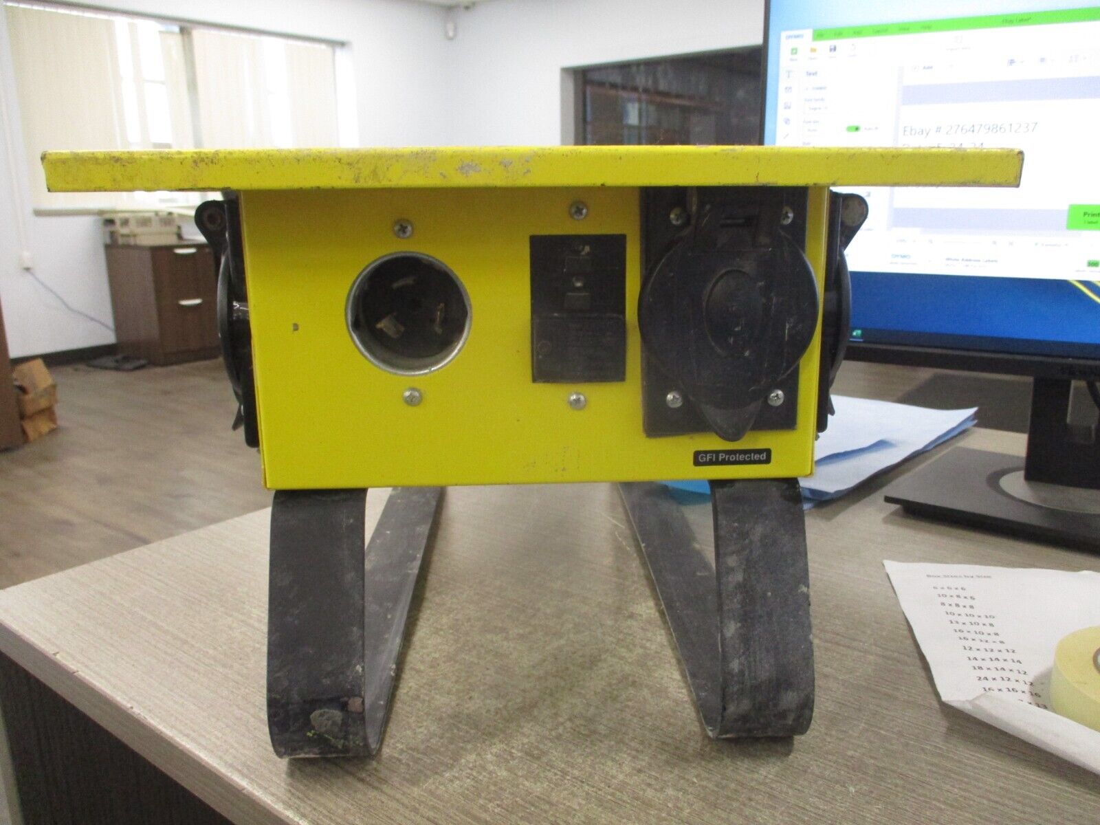 CEP Portable Power Distribution Unit 6506-GU 50A 125/250V 3P 4W 1Ph 60Hz