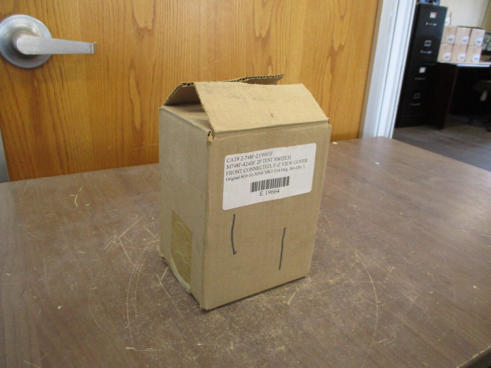 Durham Test Switch 2-748F-21 30A 600V 2P New Surplus