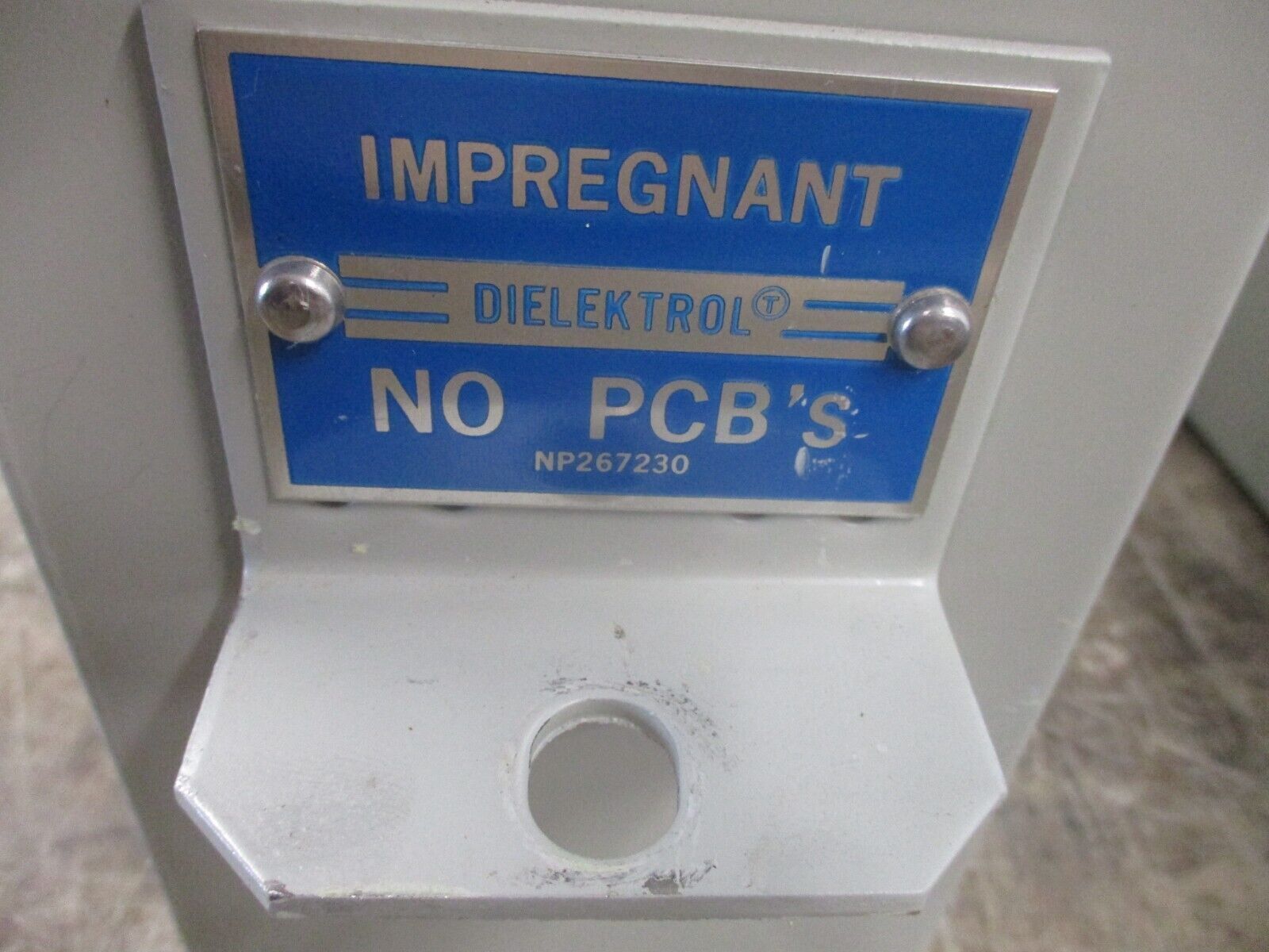 GE Dielektrol Capacitor 55L349KD 30KVAR 480V 60Hz 3Ph Used