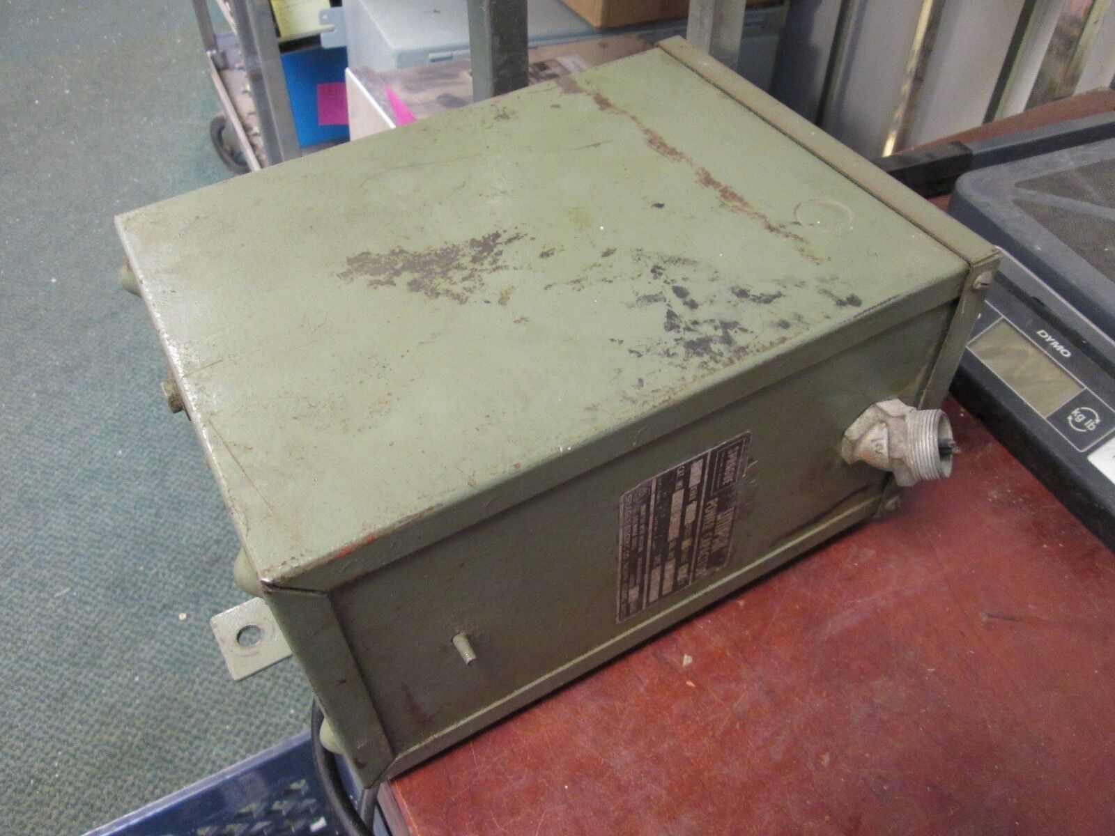 Unipak Power Capacitor 5430IW 480V 5KVAR 3Ph 60Hz Used