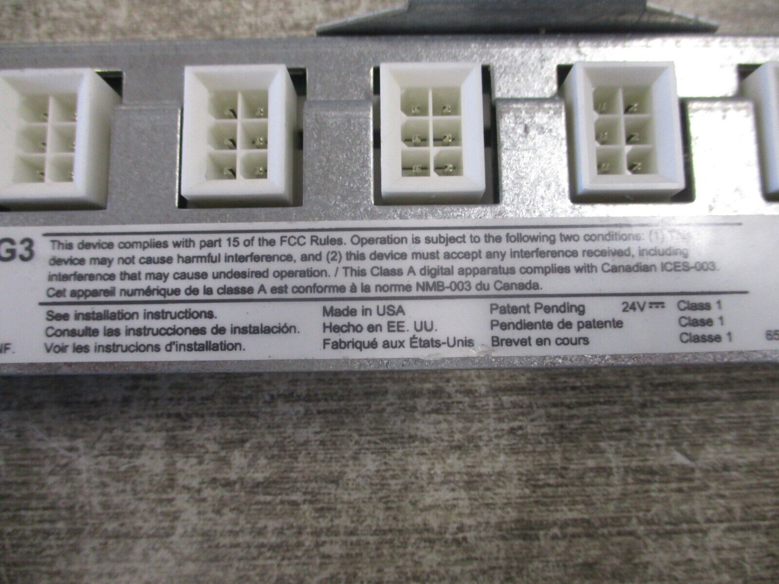 Square D Powerlink G3 Circuit Control Bus NF18SBRG3 Used