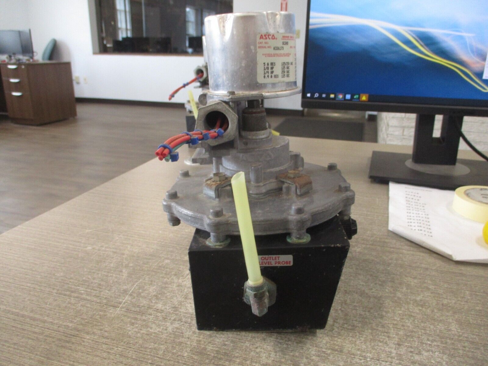 ASCO Tri Point Pressure Switch W/Level Control SC20D/TB0511 Flow: 1-1.5 S.C.F.H.