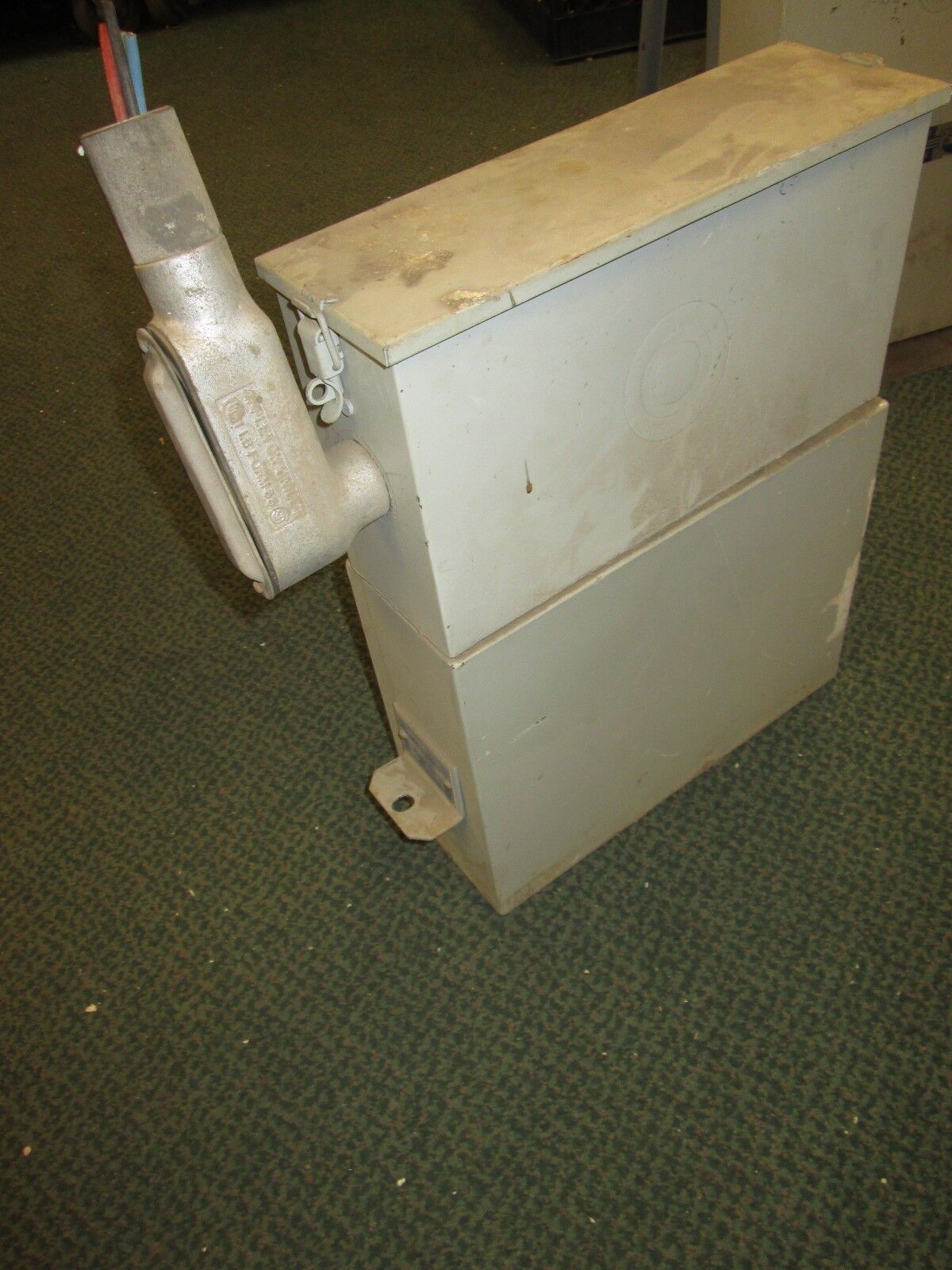 GE Capacitor 55L345KD 20KVAR 480V 3Ph Used