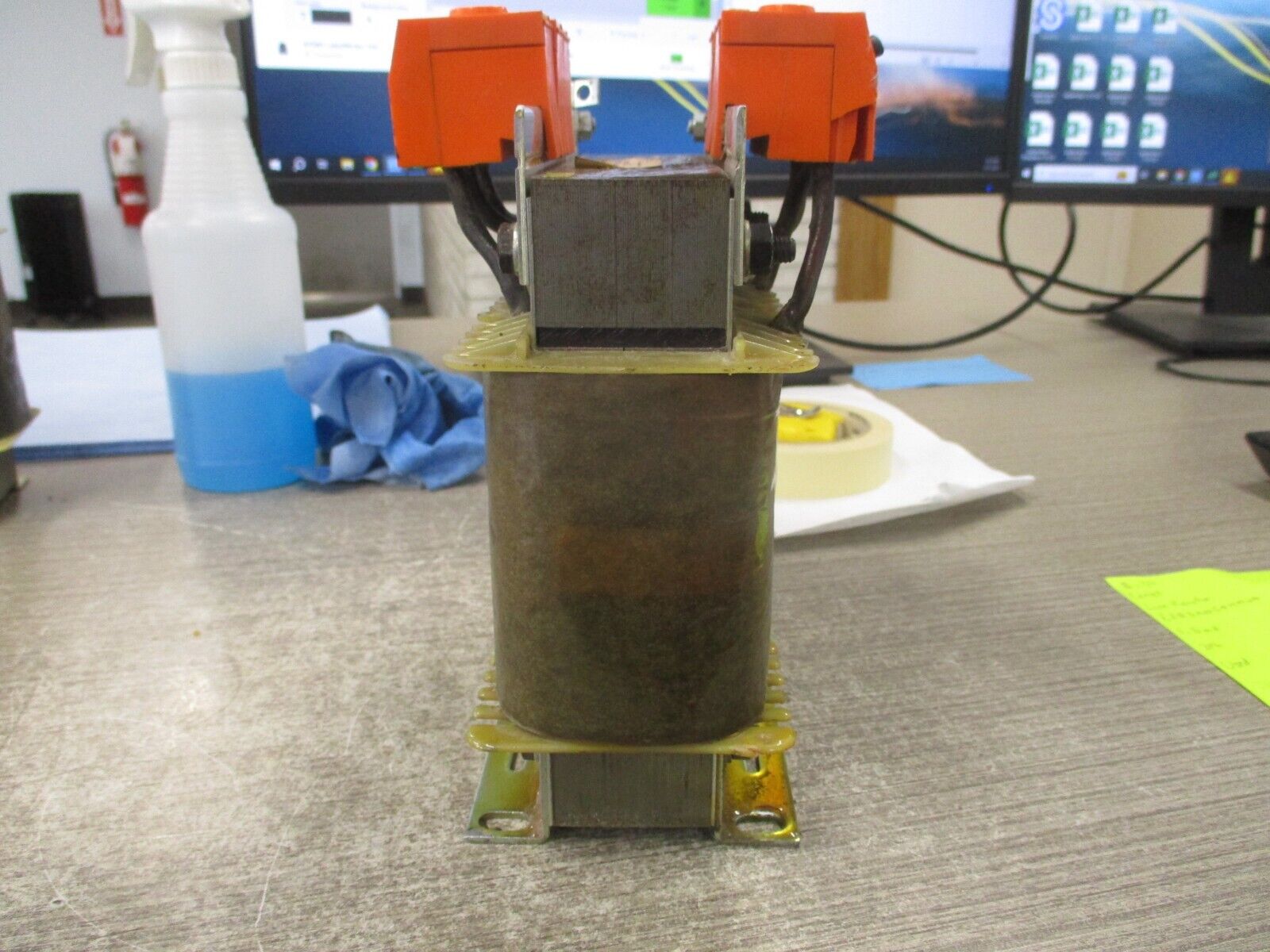 Lenze Line Reactor EZN3A0150H024 1.5mH 3Ph *Broken Terminal* *Bent Ground*