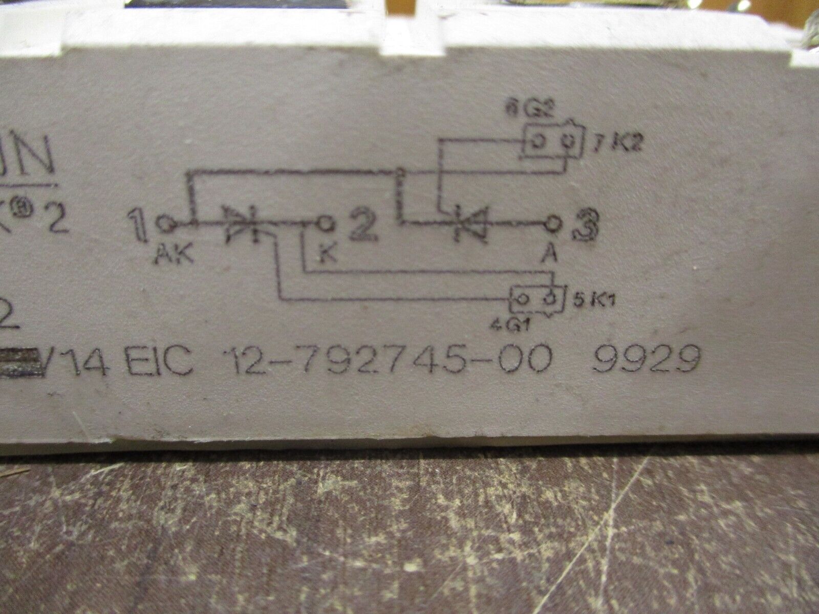 Semikron SKKT 162/14 EIC Power Module 12-792745-00 Used