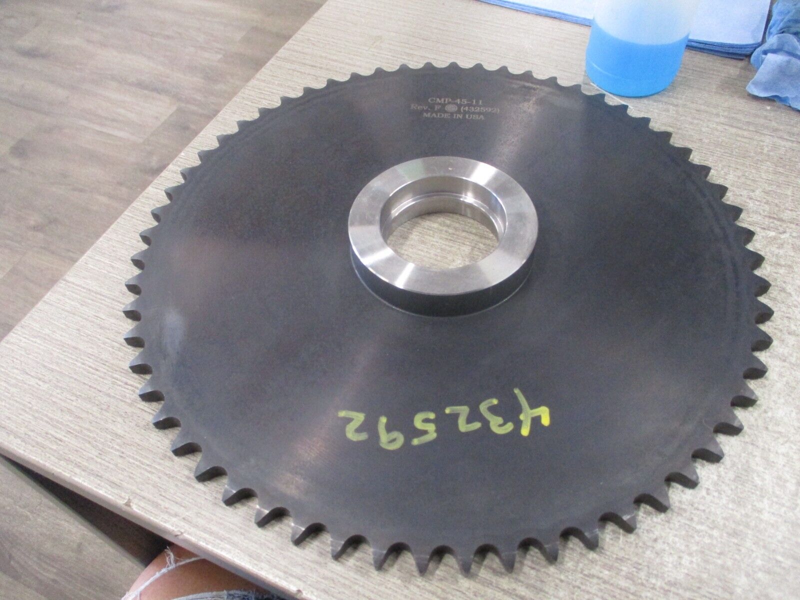 CMP CMP-45-11 Sprocket 432592 Rev. F Used