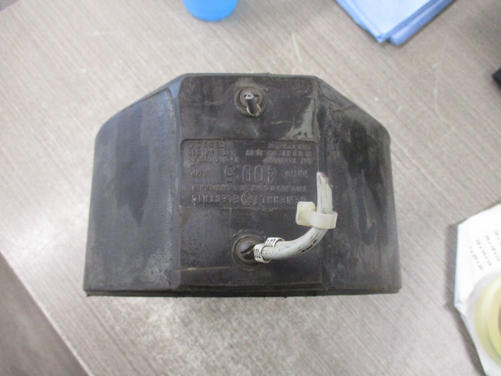 GE Type JCS-0 Current Transformer 750X10G6 Ratio 400:5A 600V 25-400Hz Used