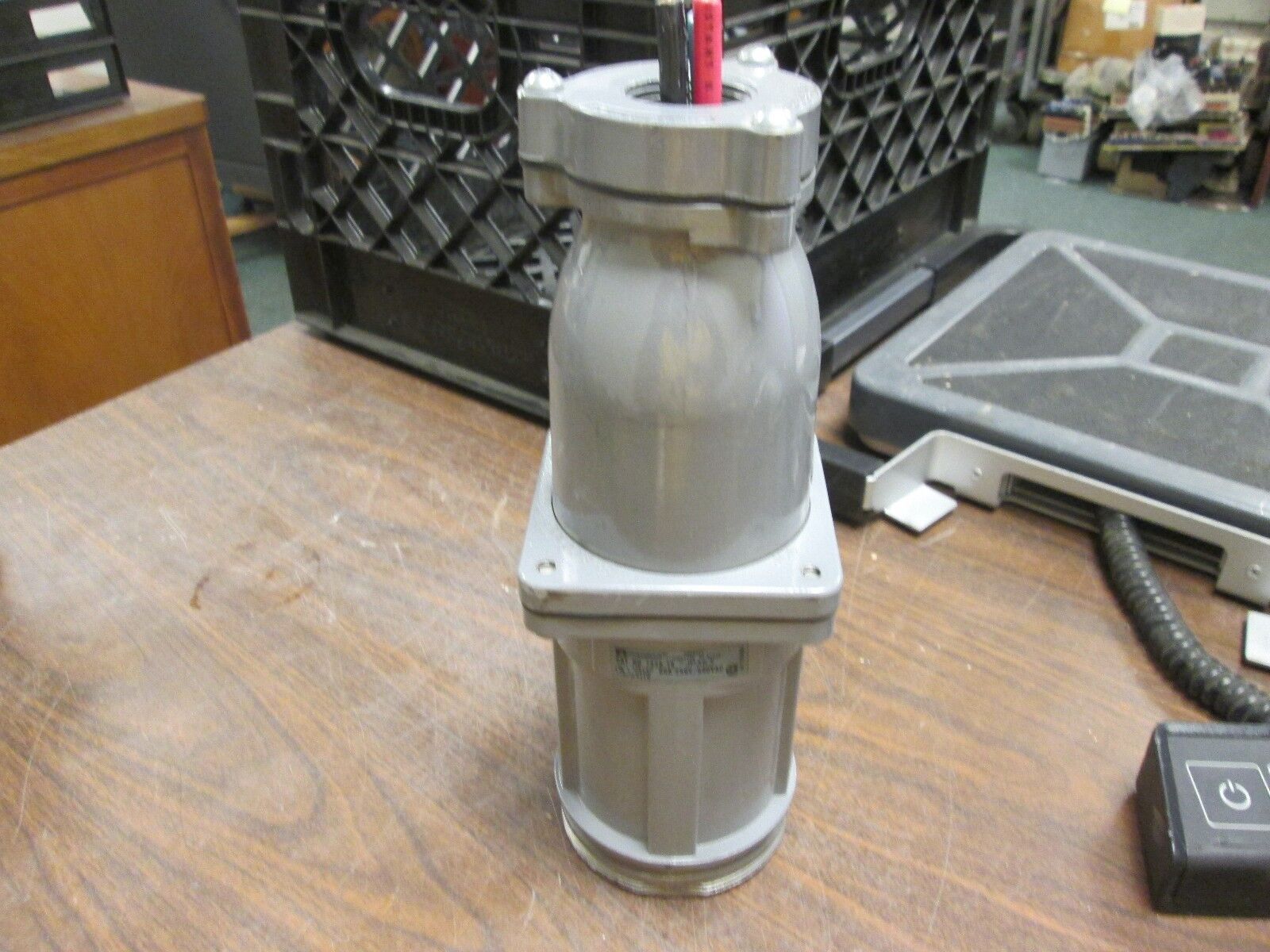 Russellstoll Receptacle 7428-78-JPA63 60A 600V Conduit End Used